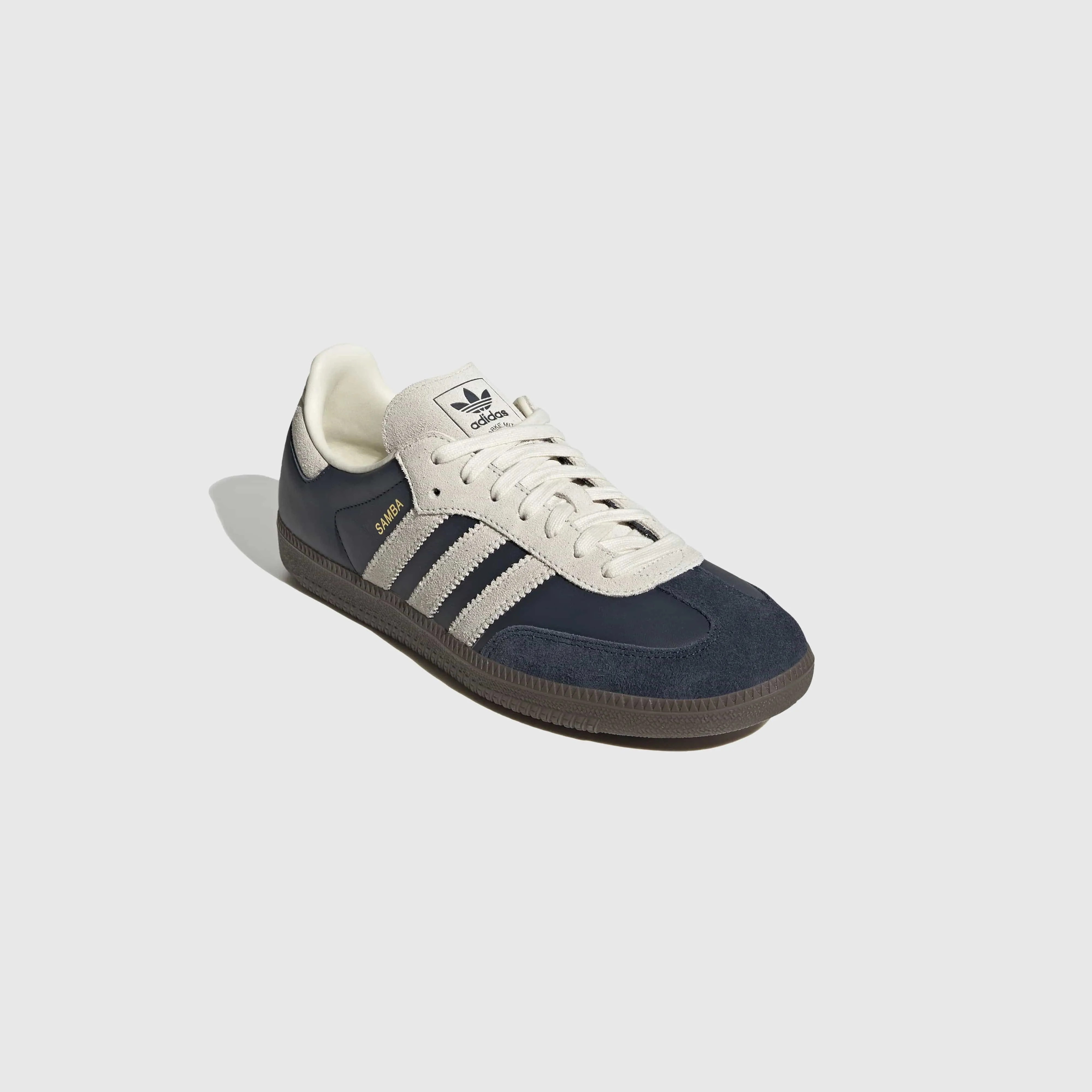 Adidas Samba OG - Aurora Ink / Cream White / Gum5