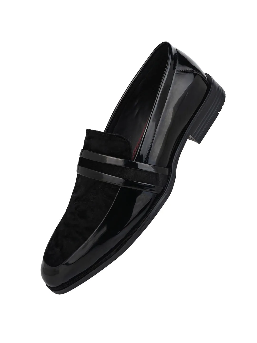 Alberto Torresi Wedding Black Patent Suede Shoes