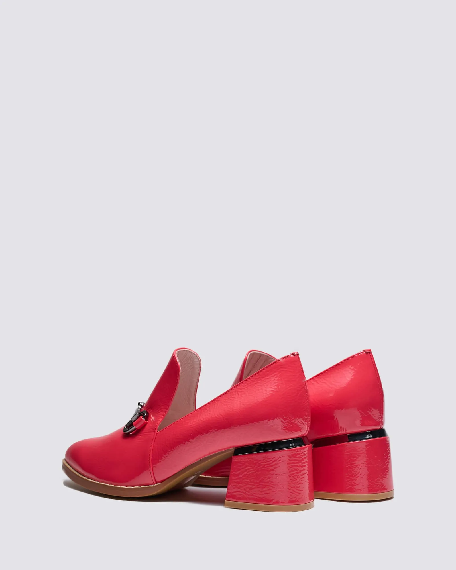 ALWAYS LOAFERS RASPBERRY PATENT