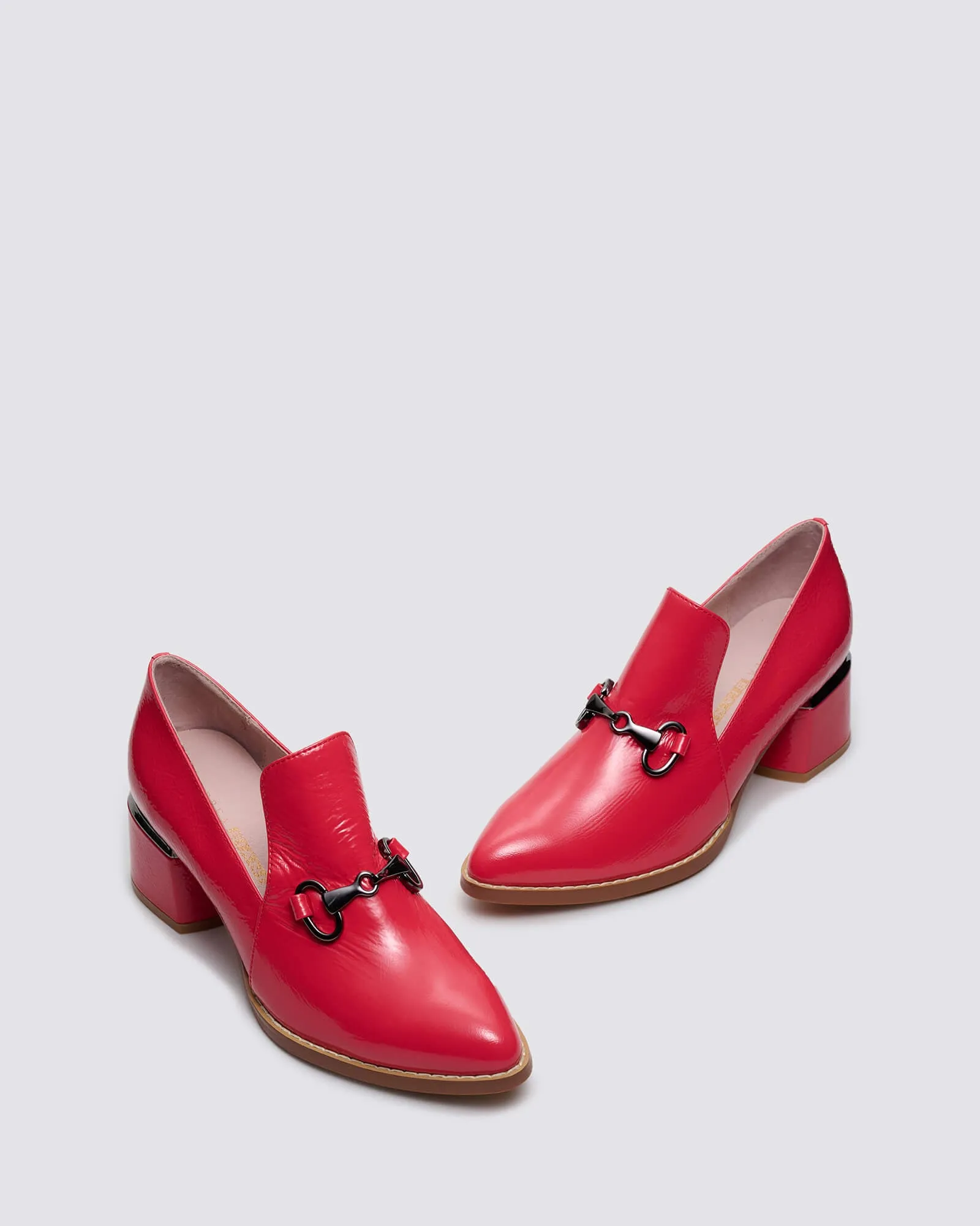 ALWAYS LOAFERS RASPBERRY PATENT