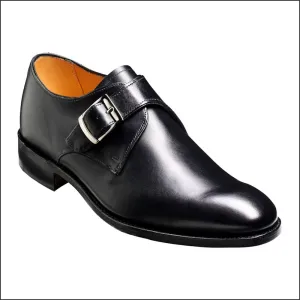 Barker Northcote Black Calf Monk Strap--