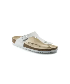 BIRKENSTOCK GIZEH WIDE FIT IN WHITE