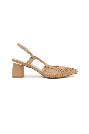 Brown Block Heels