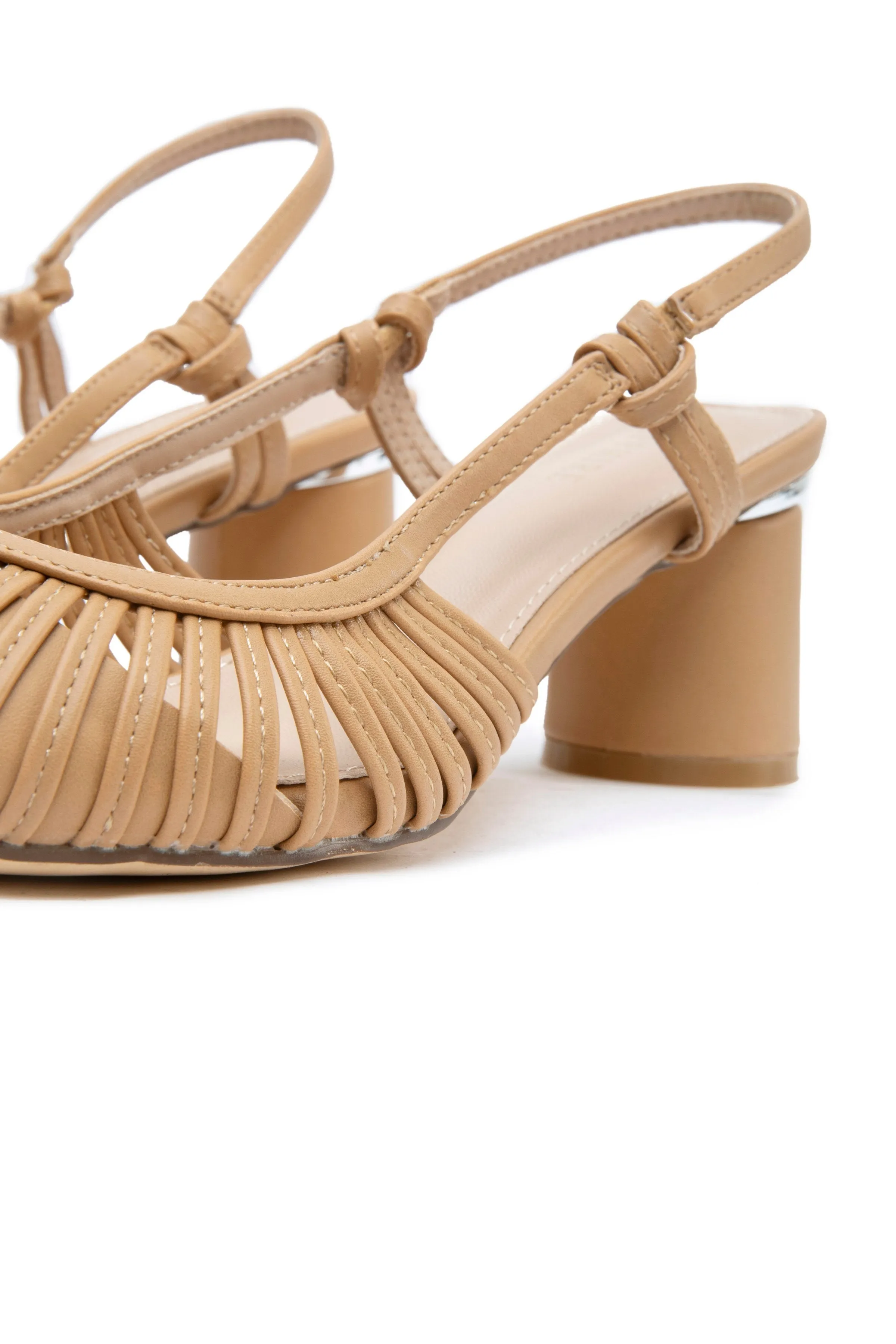 Brown Block Heels