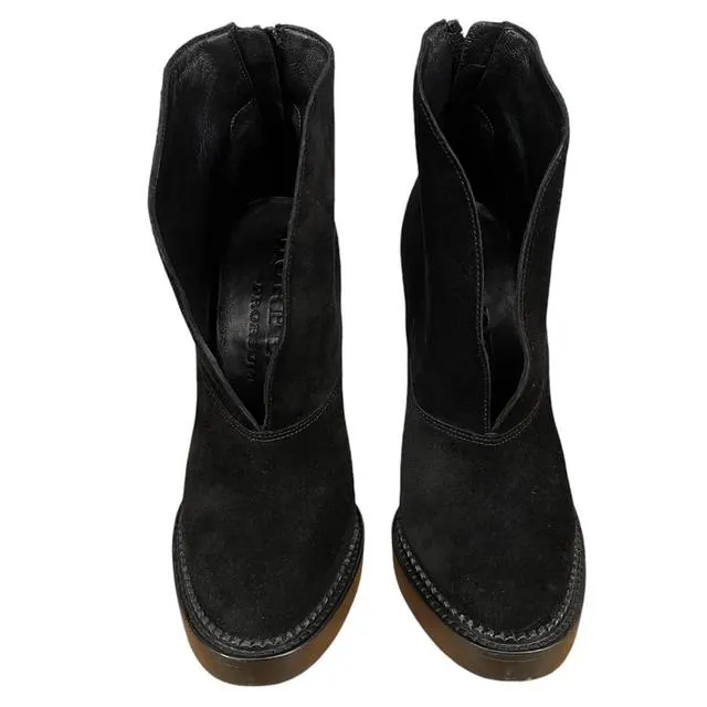 Burberry Fringed Suede Nadie Ankle Boots UK 2