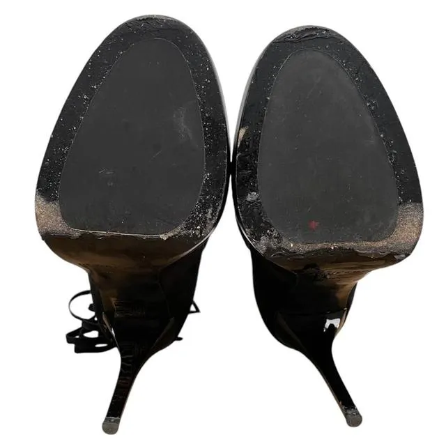 Burberry Fringed Suede Nadie Ankle Boots UK 2