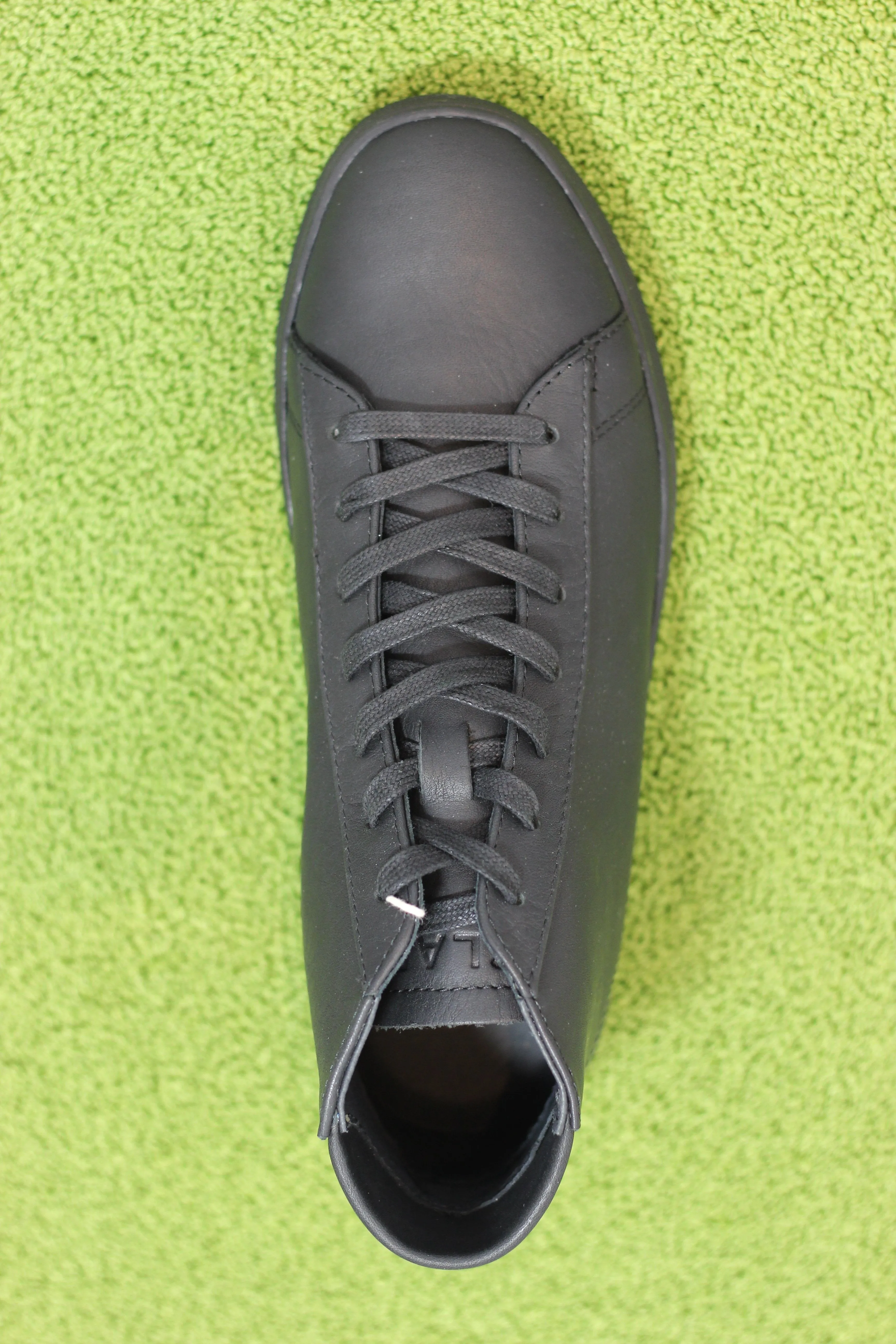 Clae Unisex Bradley Mid Sneaker -  Triple Black Leather