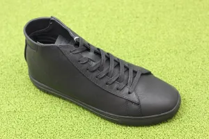 Clae Unisex Bradley Mid Sneaker -  Triple Black Leather