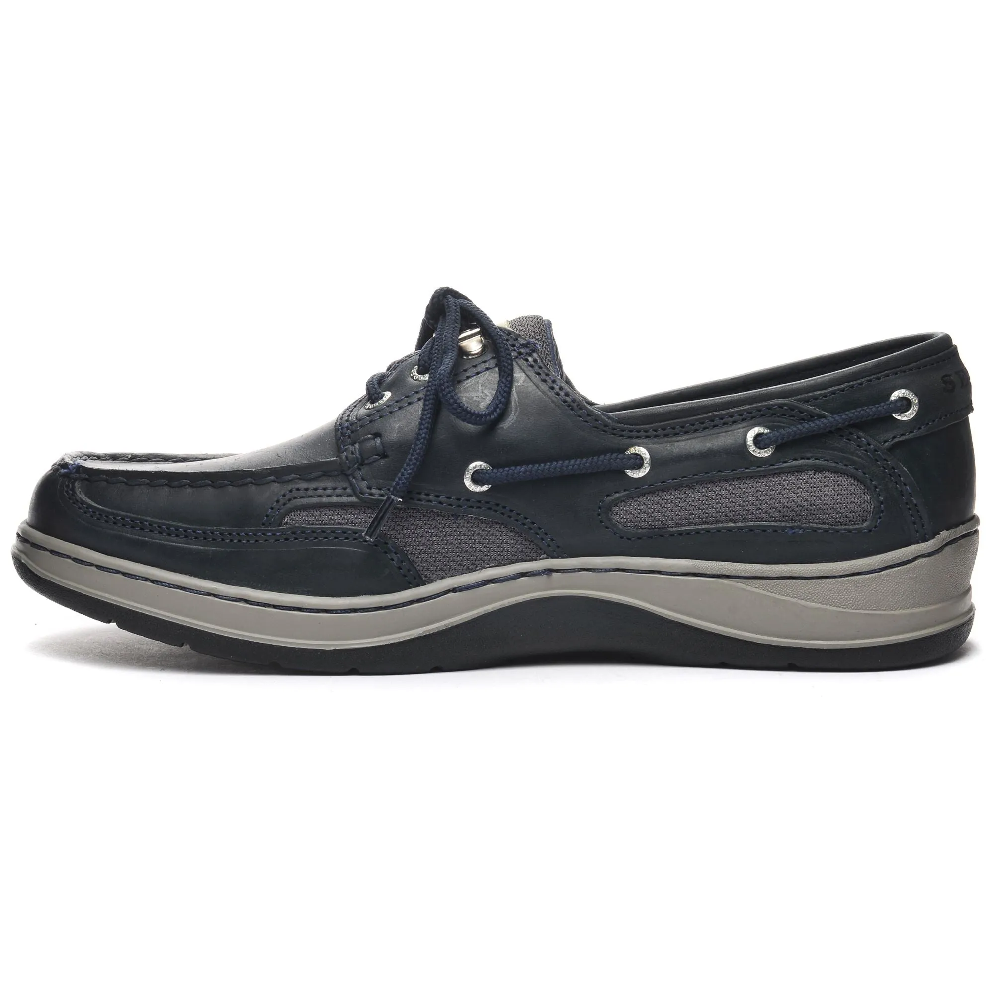 CLOVEHITCH II FGL WAXED - Moc - Low Cut - Man - BLUE NAVY-DK GREY