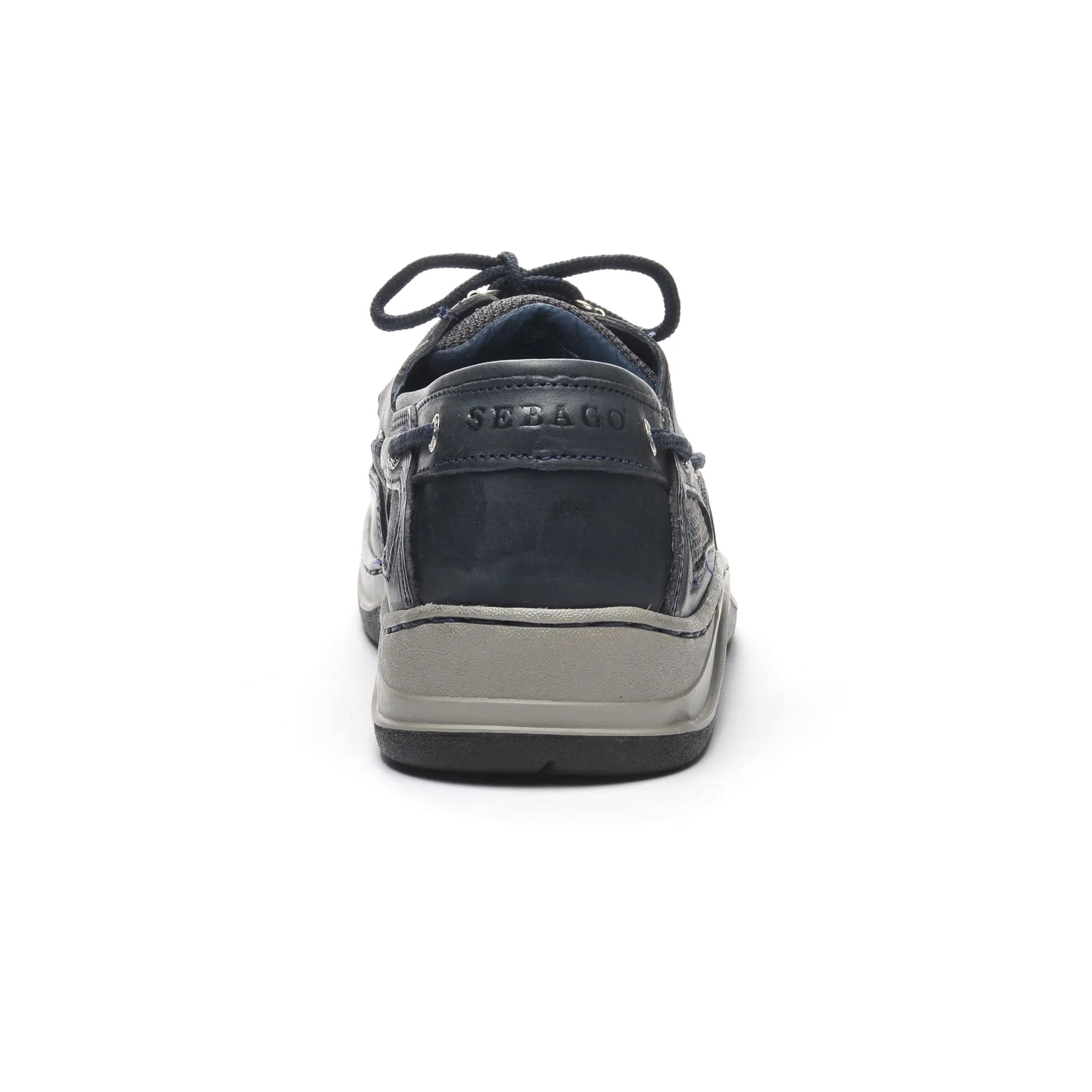 CLOVEHITCH II FGL WAXED - Moc - Low Cut - Man - BLUE NAVY-DK GREY