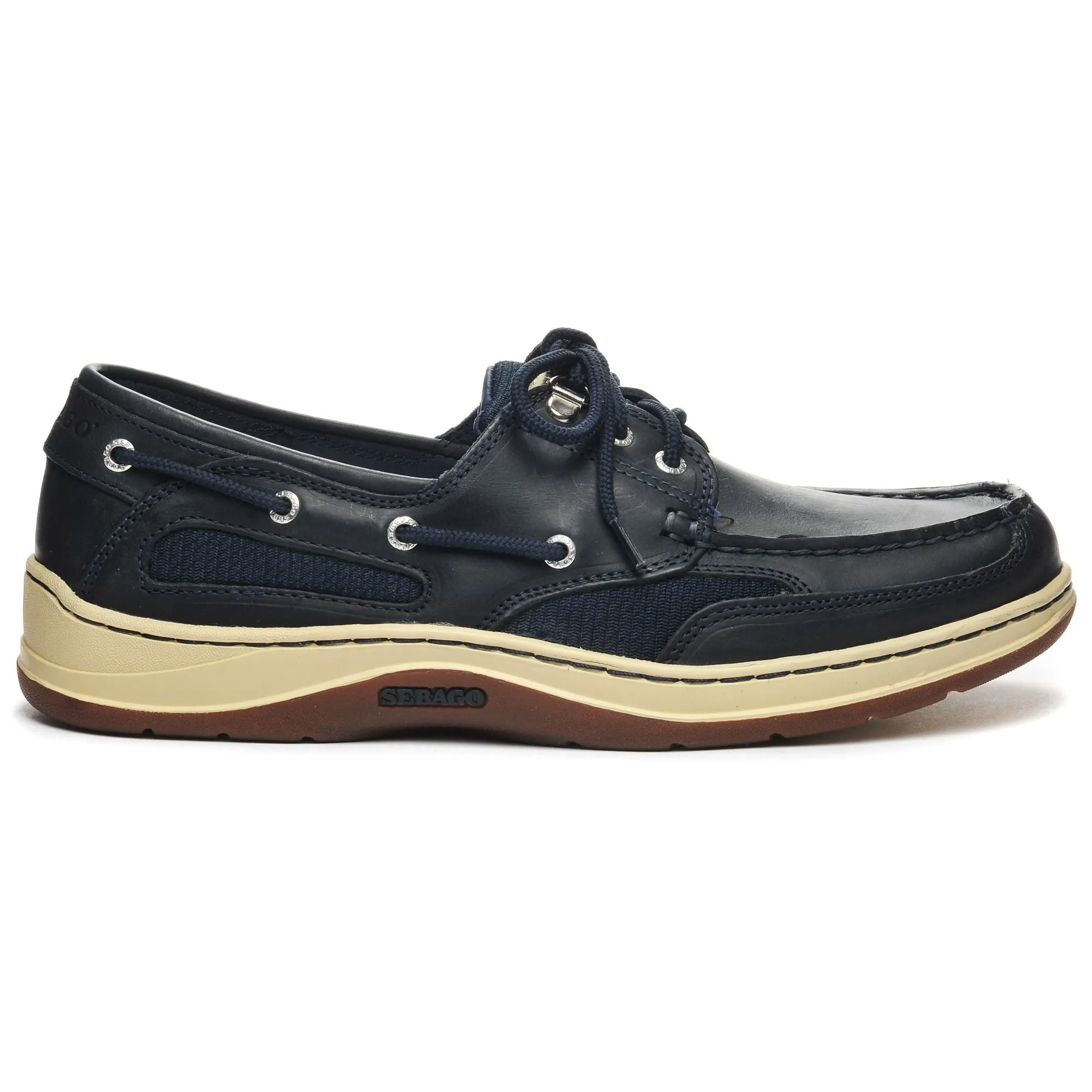 CLOVEHITCH II FGL WAXED - Moc - Low Cut - Man - BLUE NAVY