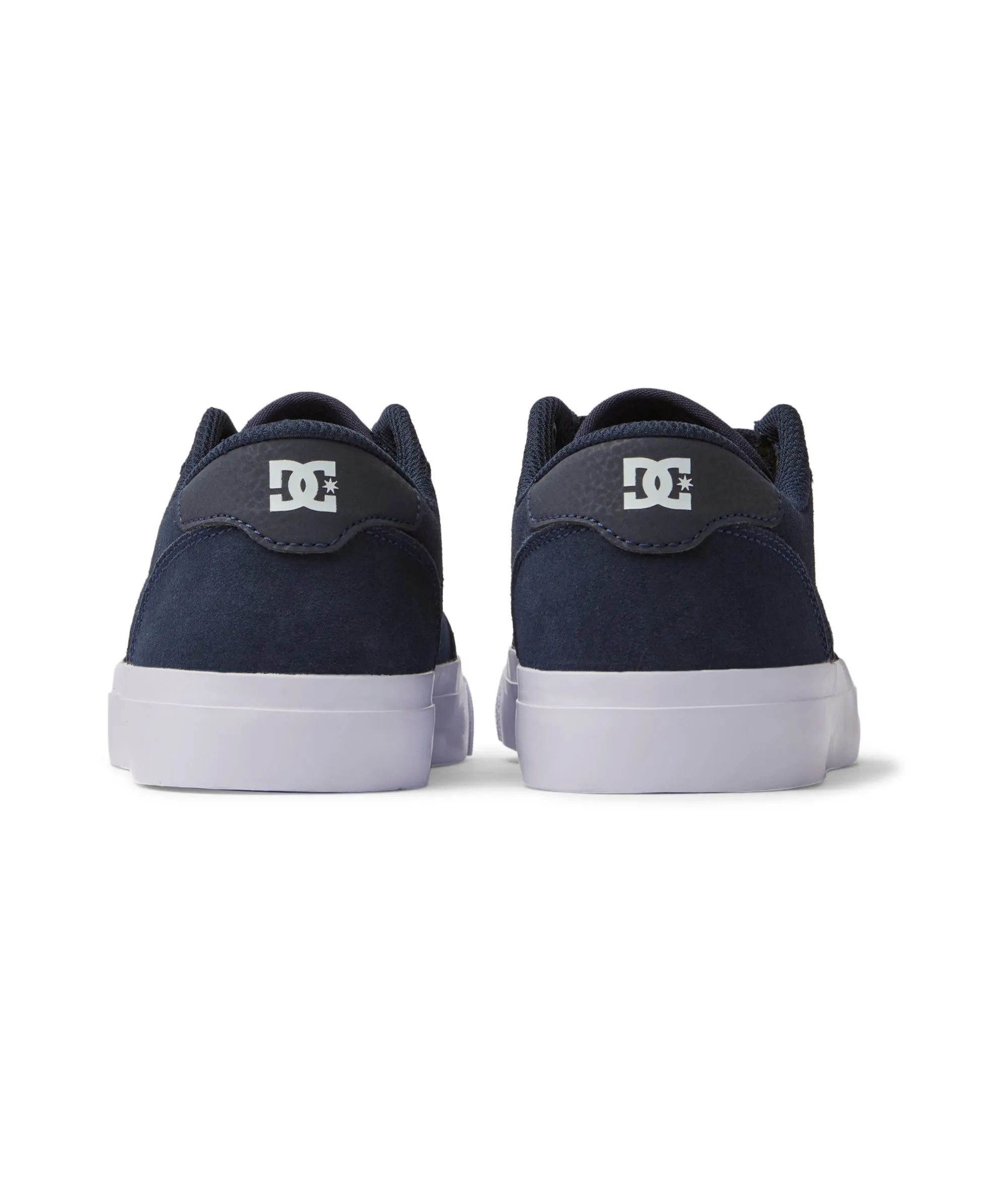 DC Shoes Mens Teknic Leather Trainers