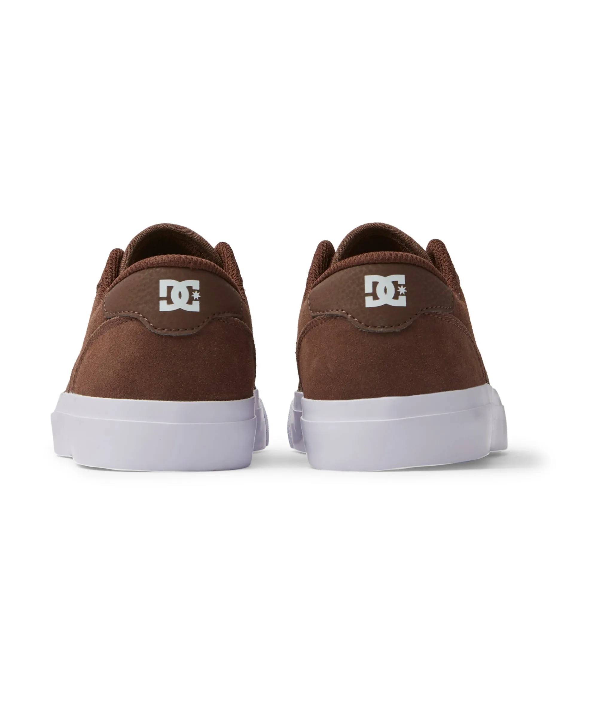DC Shoes Mens Teknic Leather Trainers