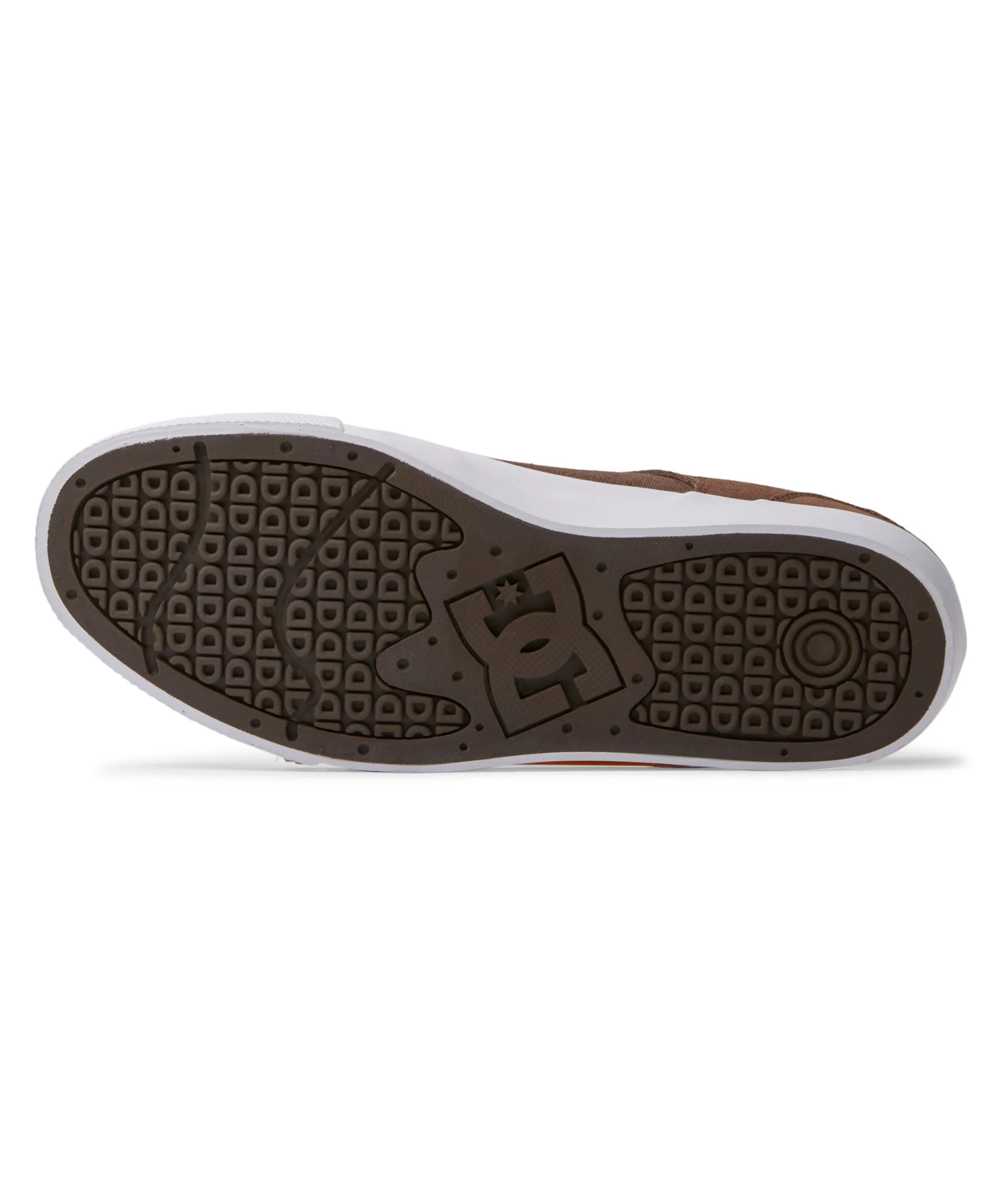 DC Shoes Mens Teknic Leather Trainers