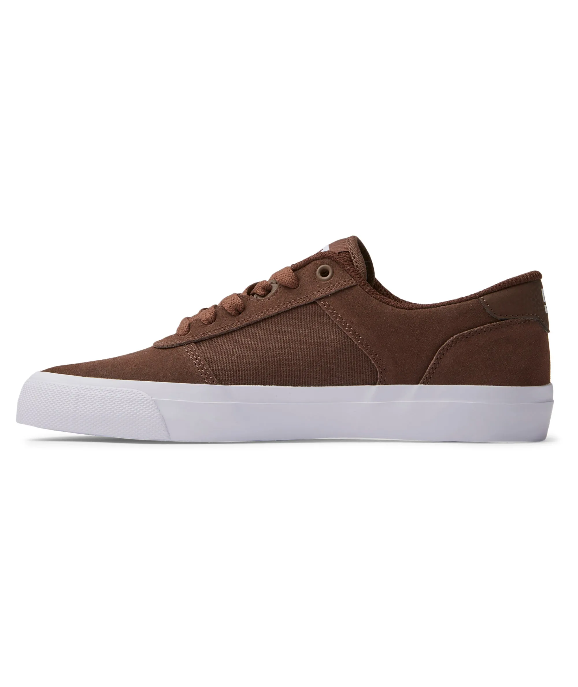 DC Shoes Mens Teknic Leather Trainers