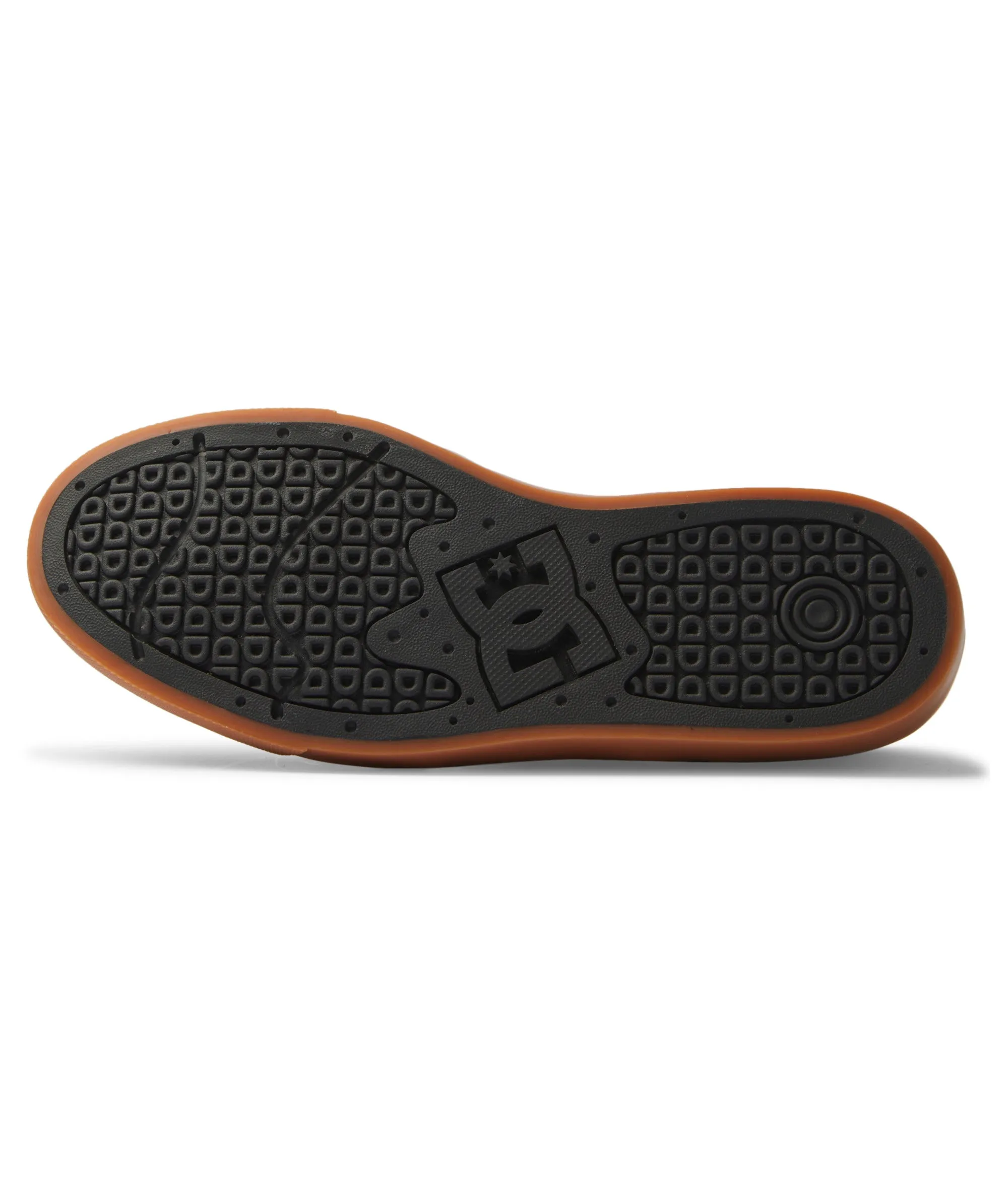 DC Shoes Mens Teknic Leather Trainers