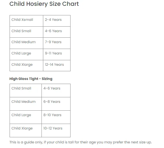 ENERGETIKS - Professional High Gloss Tight Childrens / Footed