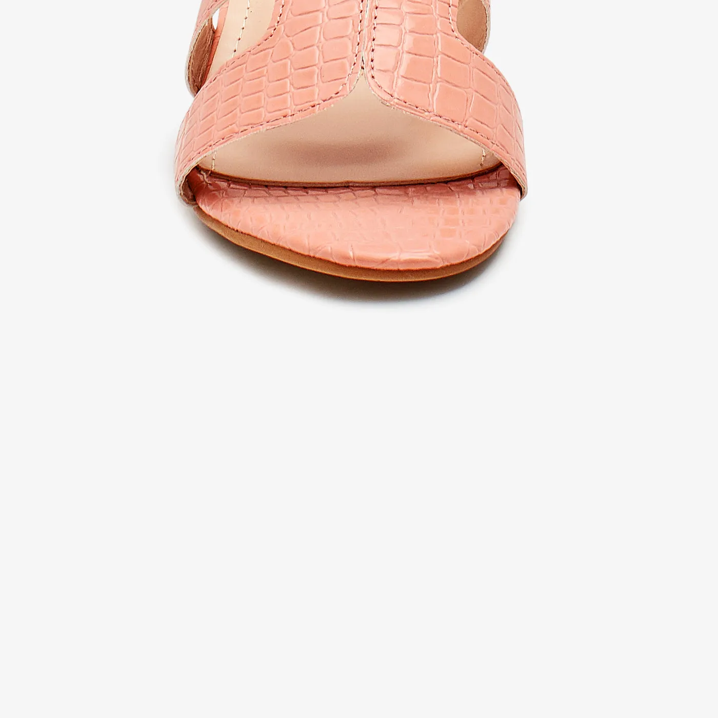 H-Strap Block Heels for Women