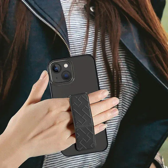 HYPHEN Grip Holder Case for iPhone 14 - Black