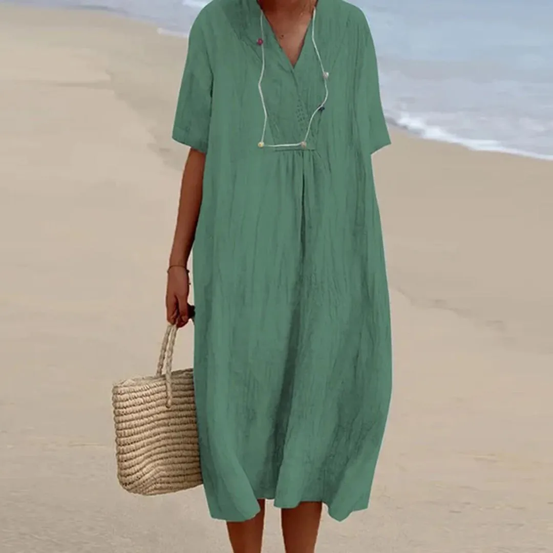 Karen  Relaxed Fit Midi Dress