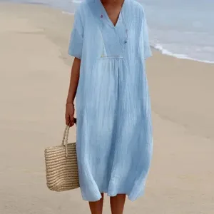 Karen  Relaxed Fit Midi Dress