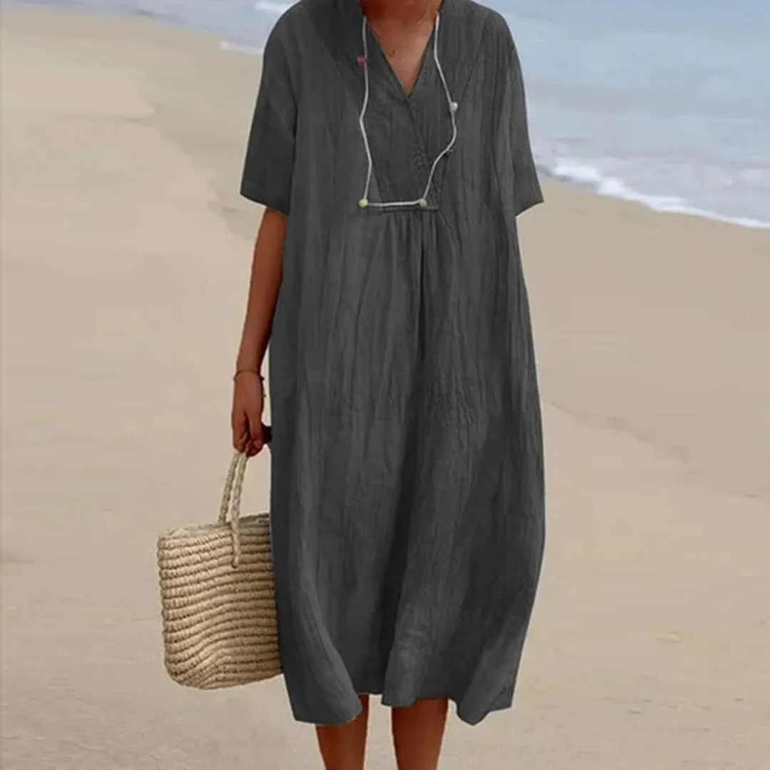 Karen  Relaxed Fit Midi Dress