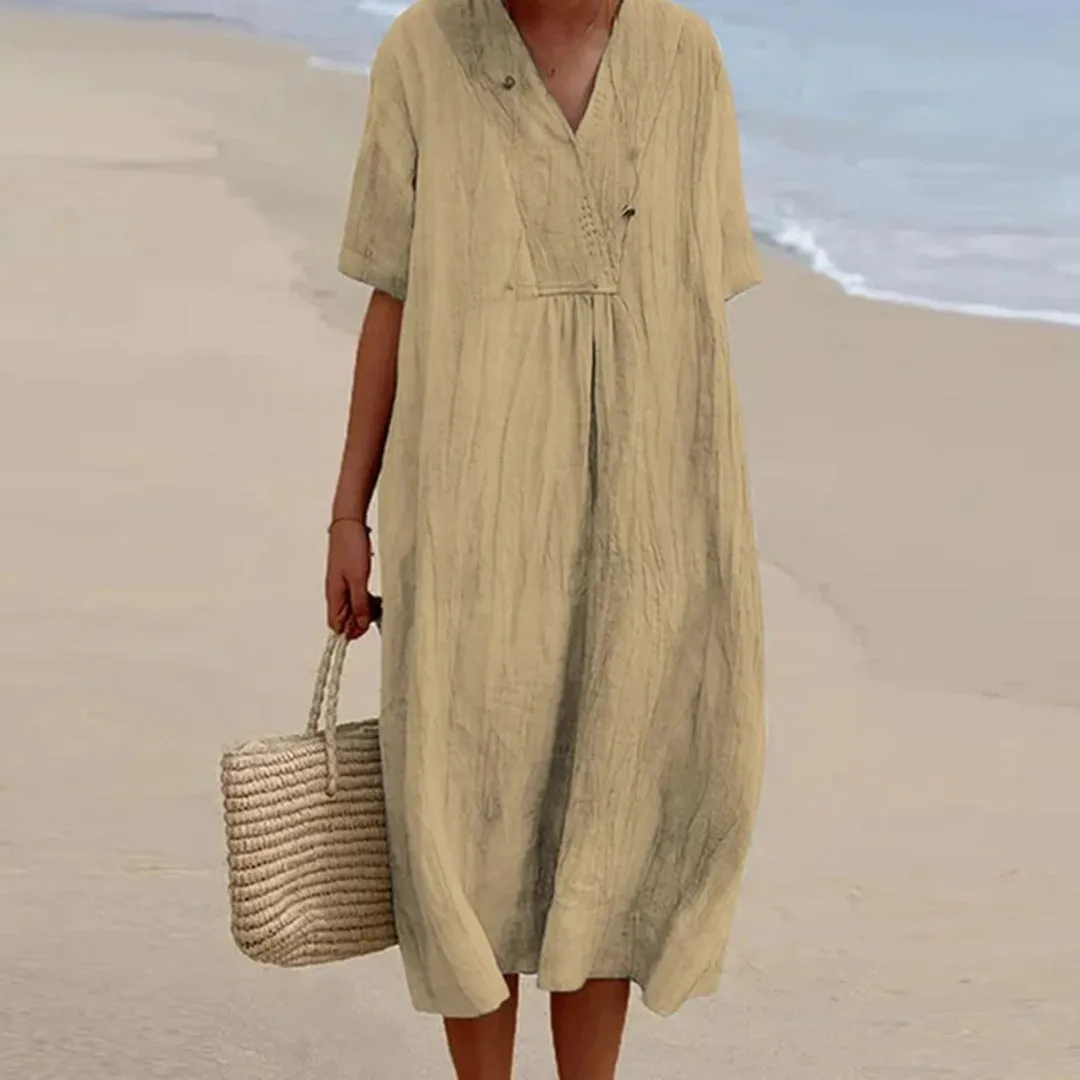 Karen  Relaxed Fit Midi Dress