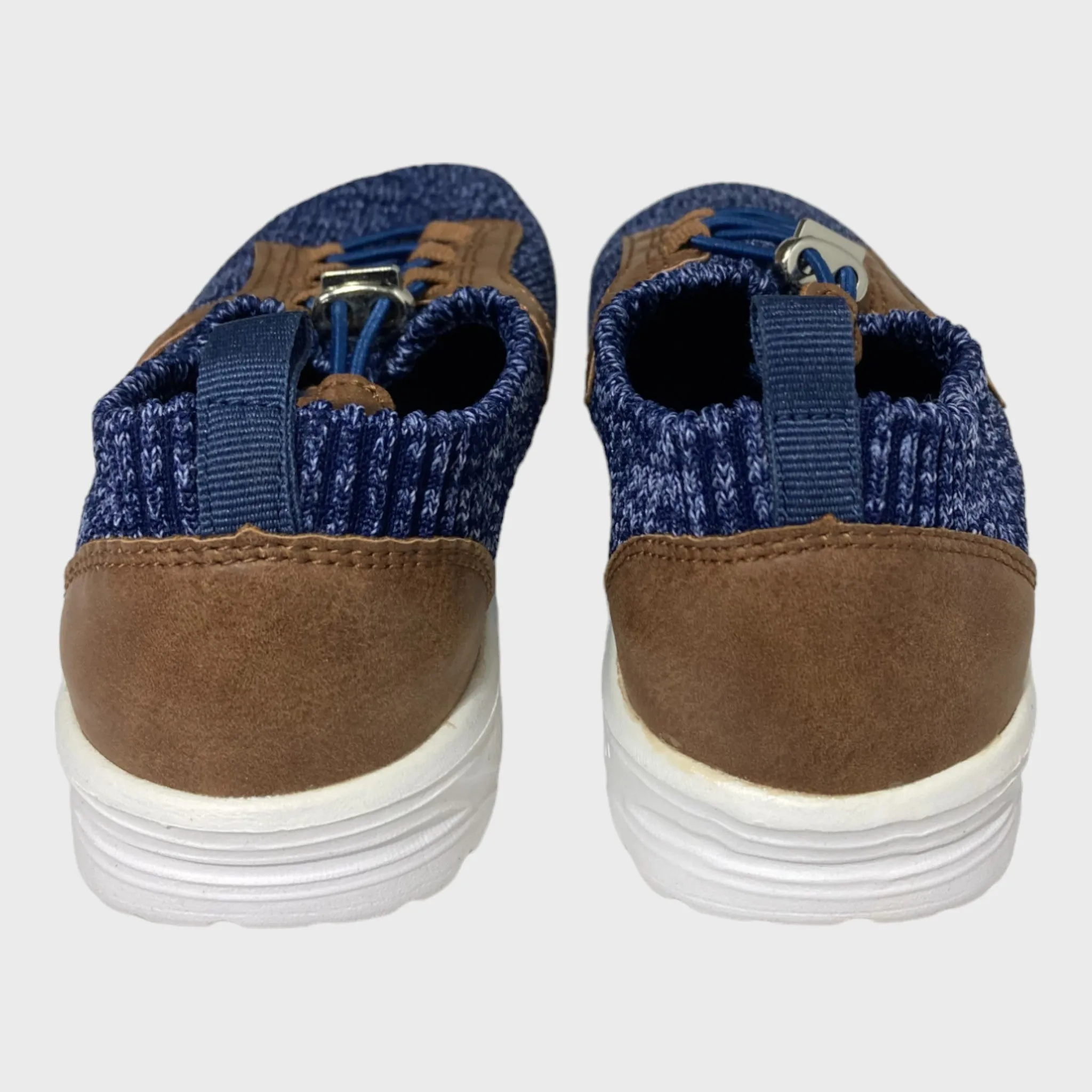 Kids Knitted Drawstring Trainers