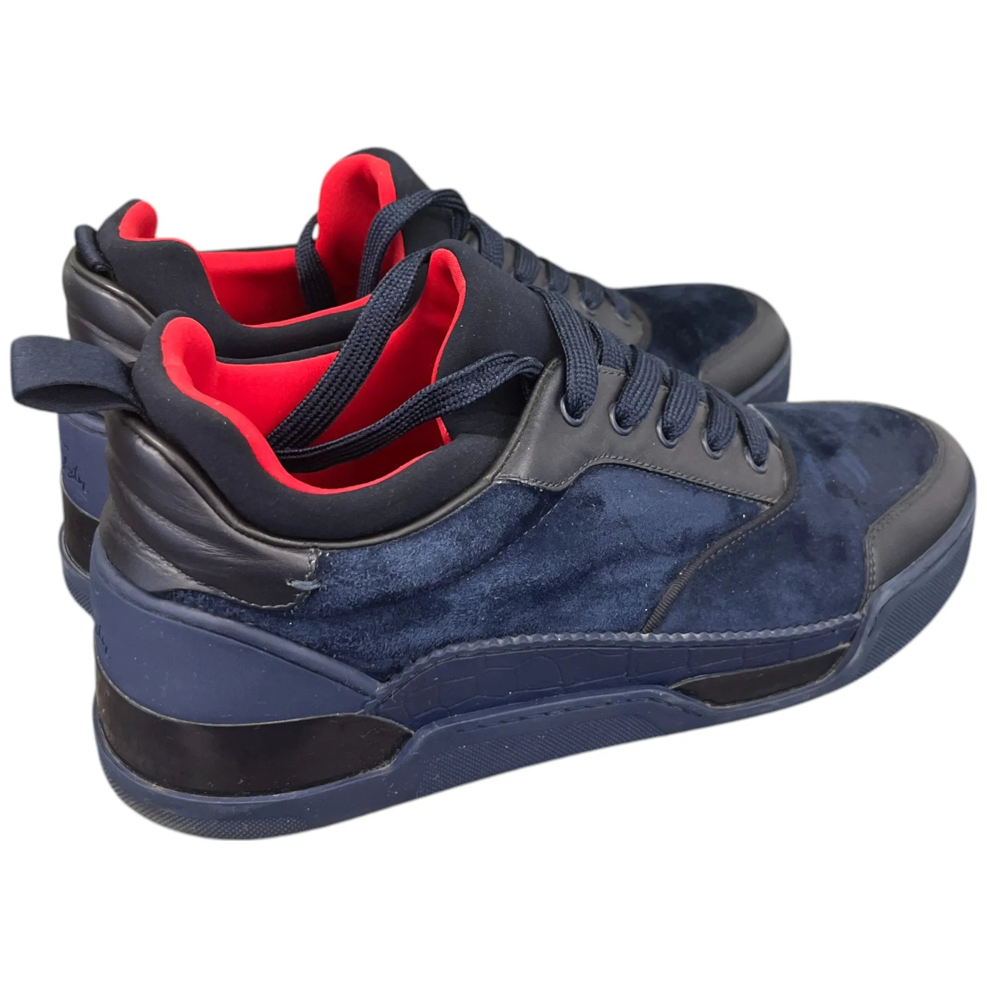 Men's Aurelien Low Trainers Navy Size EU 43 / UK 9