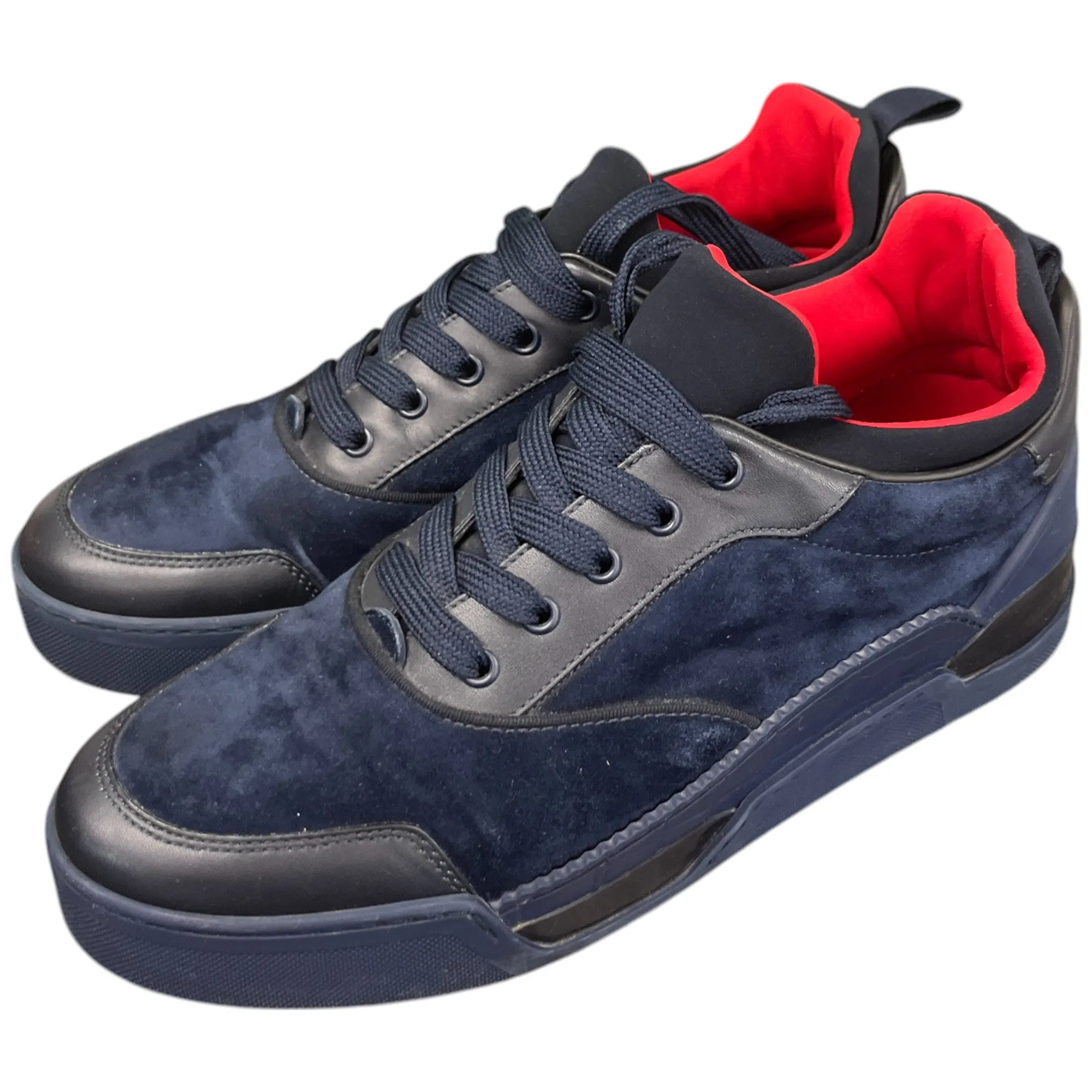 Men's Aurelien Low Trainers Navy Size EU 43 / UK 9