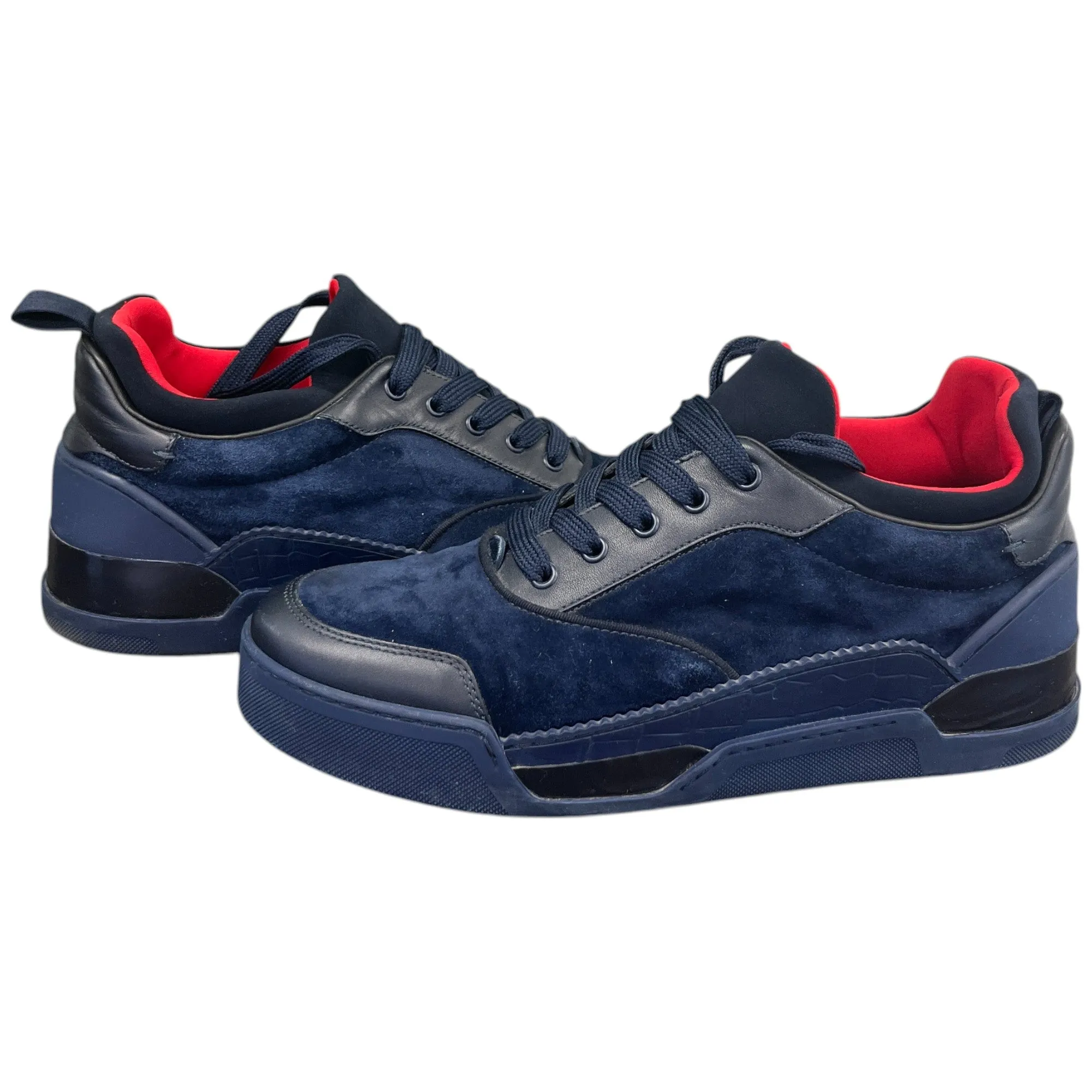 Men's Aurelien Low Trainers Navy Size EU 43 / UK 9