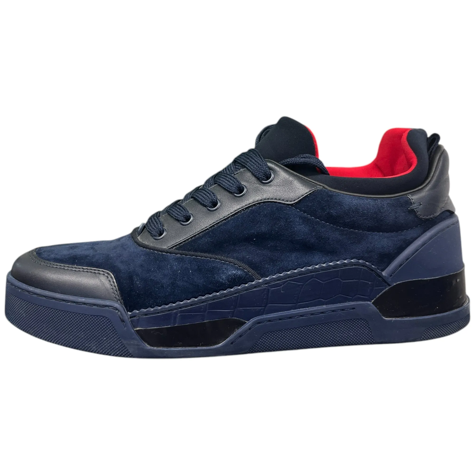 Men's Aurelien Low Trainers Navy Size EU 43 / UK 9