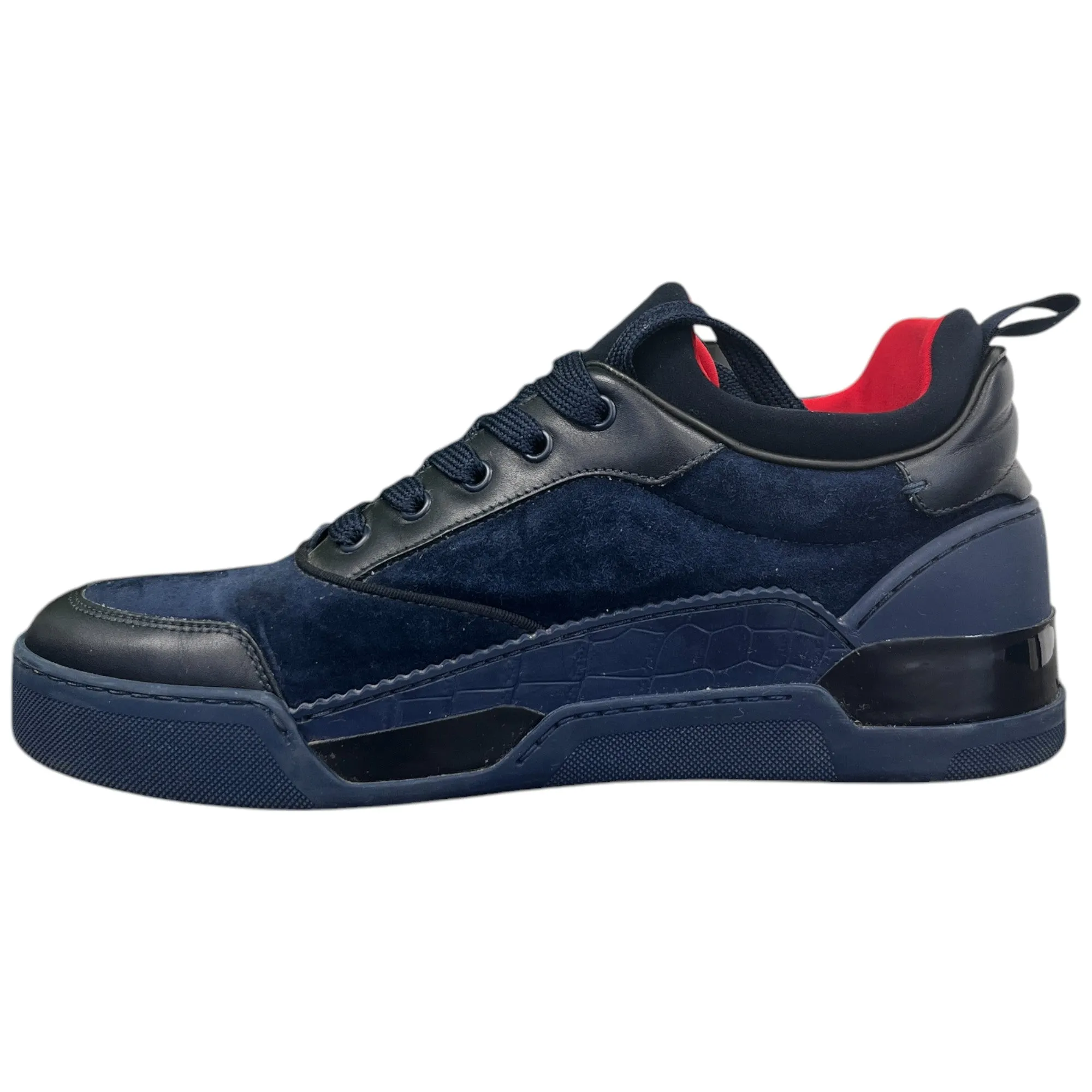 Men's Aurelien Low Trainers Navy Size EU 43 / UK 9