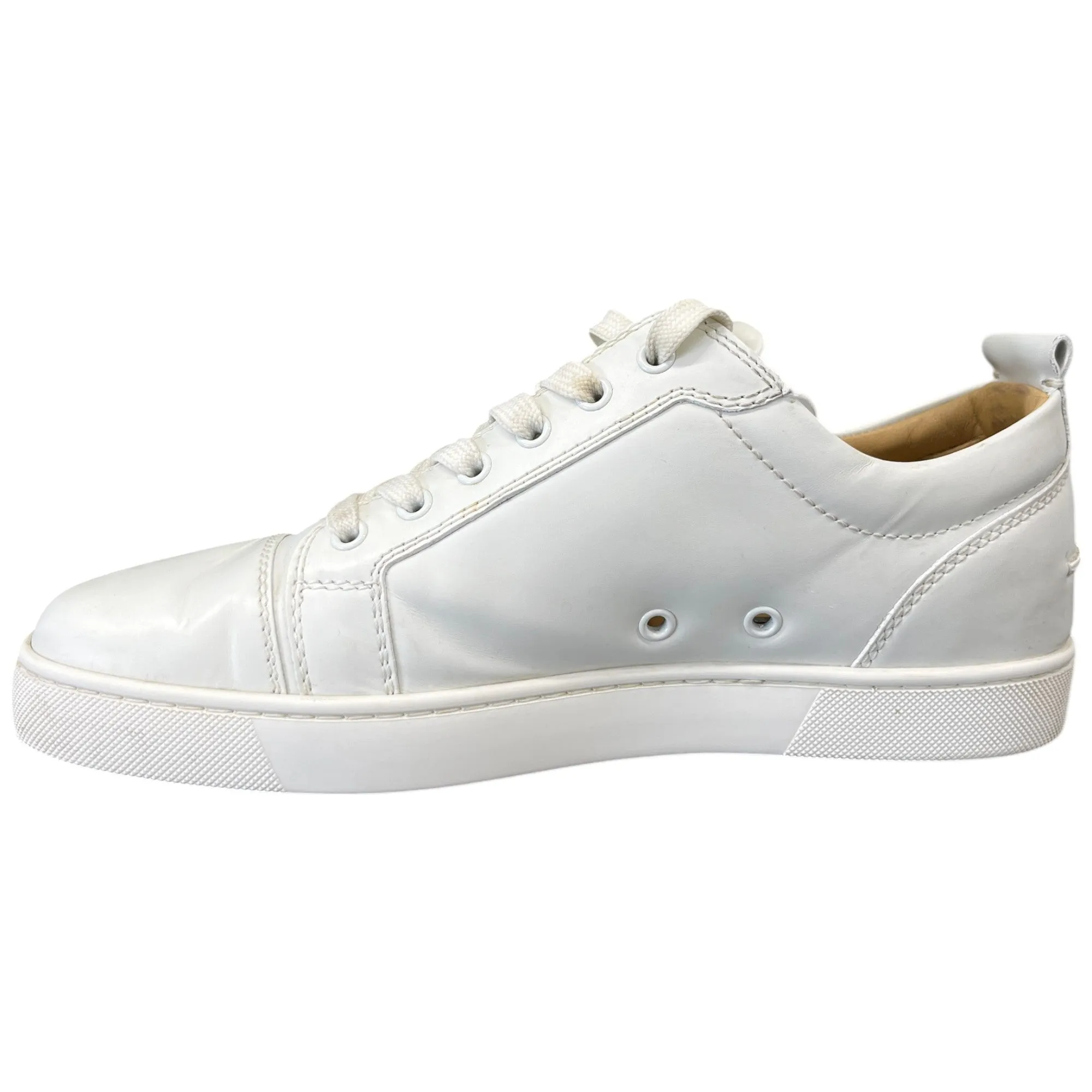 Men's Louis Junior Spikes Flat Low Trainers White Size EU 41.5 / UK 7.5