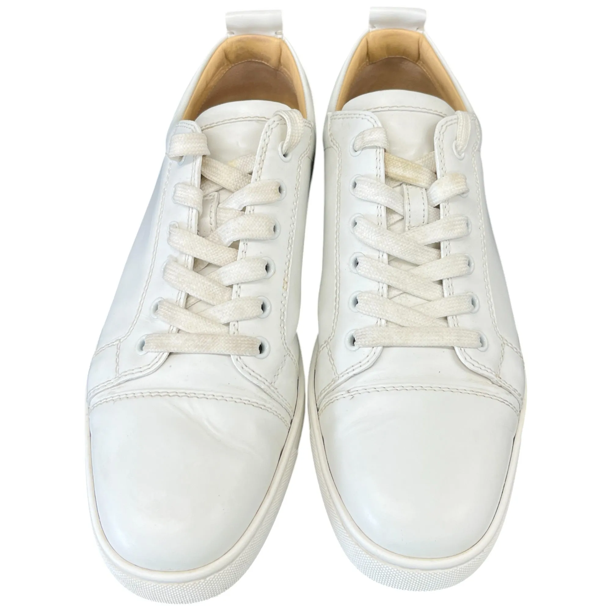 Men's Louis Junior Spikes Flat Low Trainers White Size EU 41.5 / UK 7.5