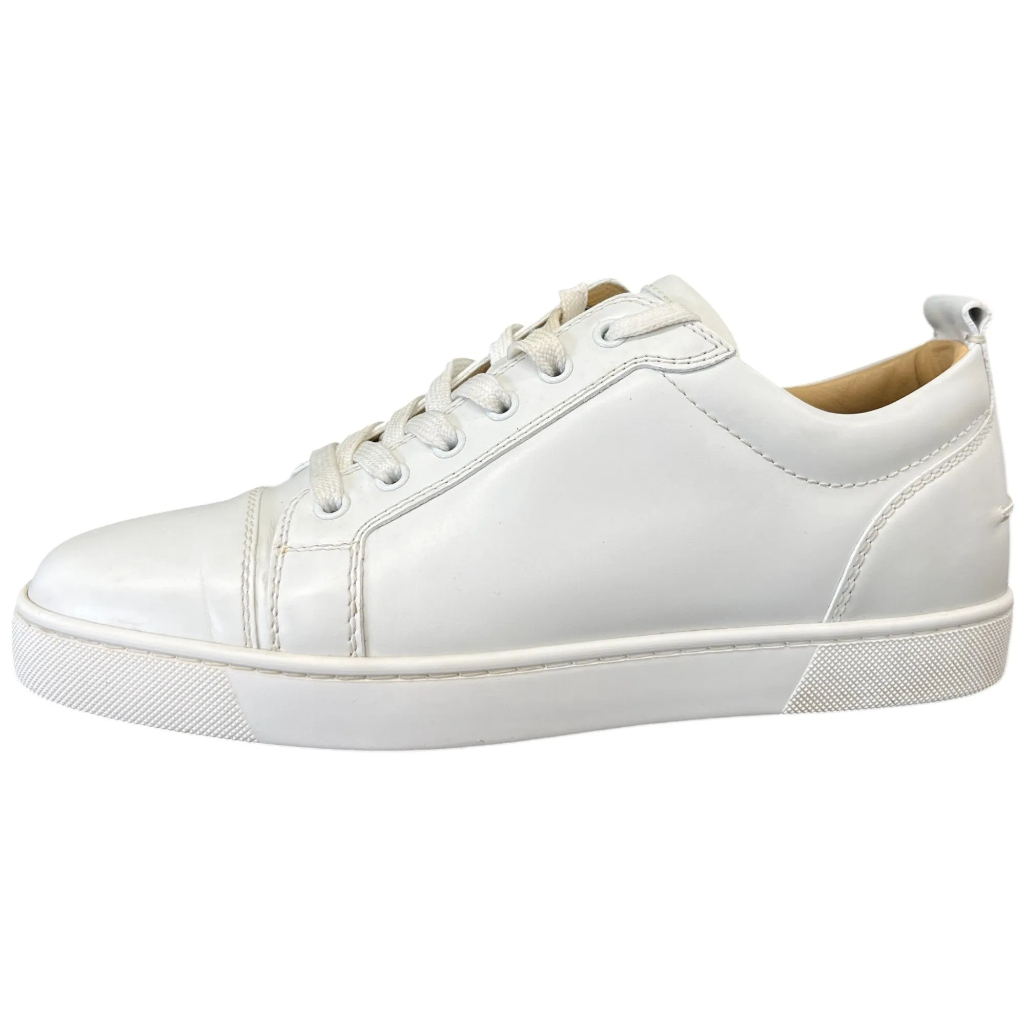 Men's Louis Junior Spikes Flat Low Trainers White Size EU 41.5 / UK 7.5