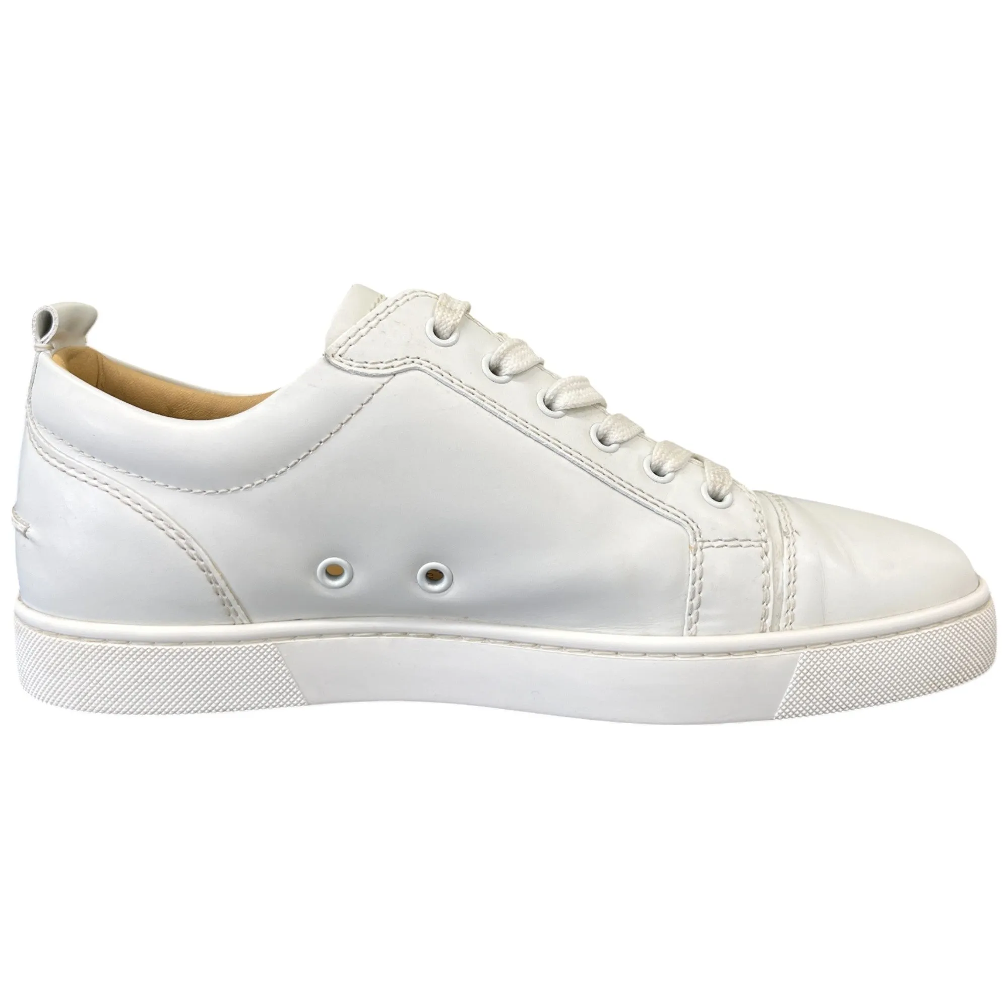 Men's Louis Junior Spikes Flat Low Trainers White Size EU 41.5 / UK 7.5