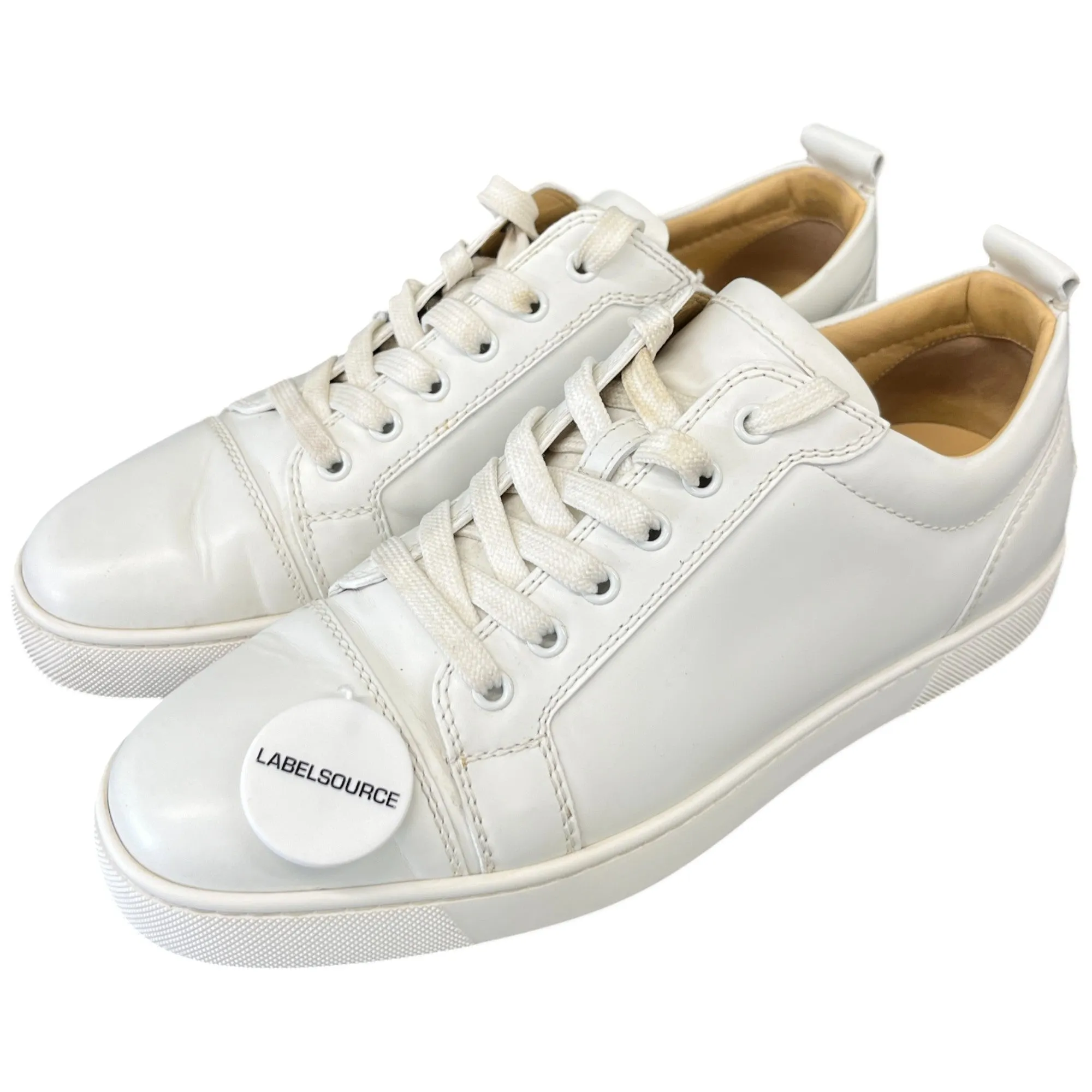 Men's Louis Junior Spikes Flat Low Trainers White Size EU 41.5 / UK 7.5