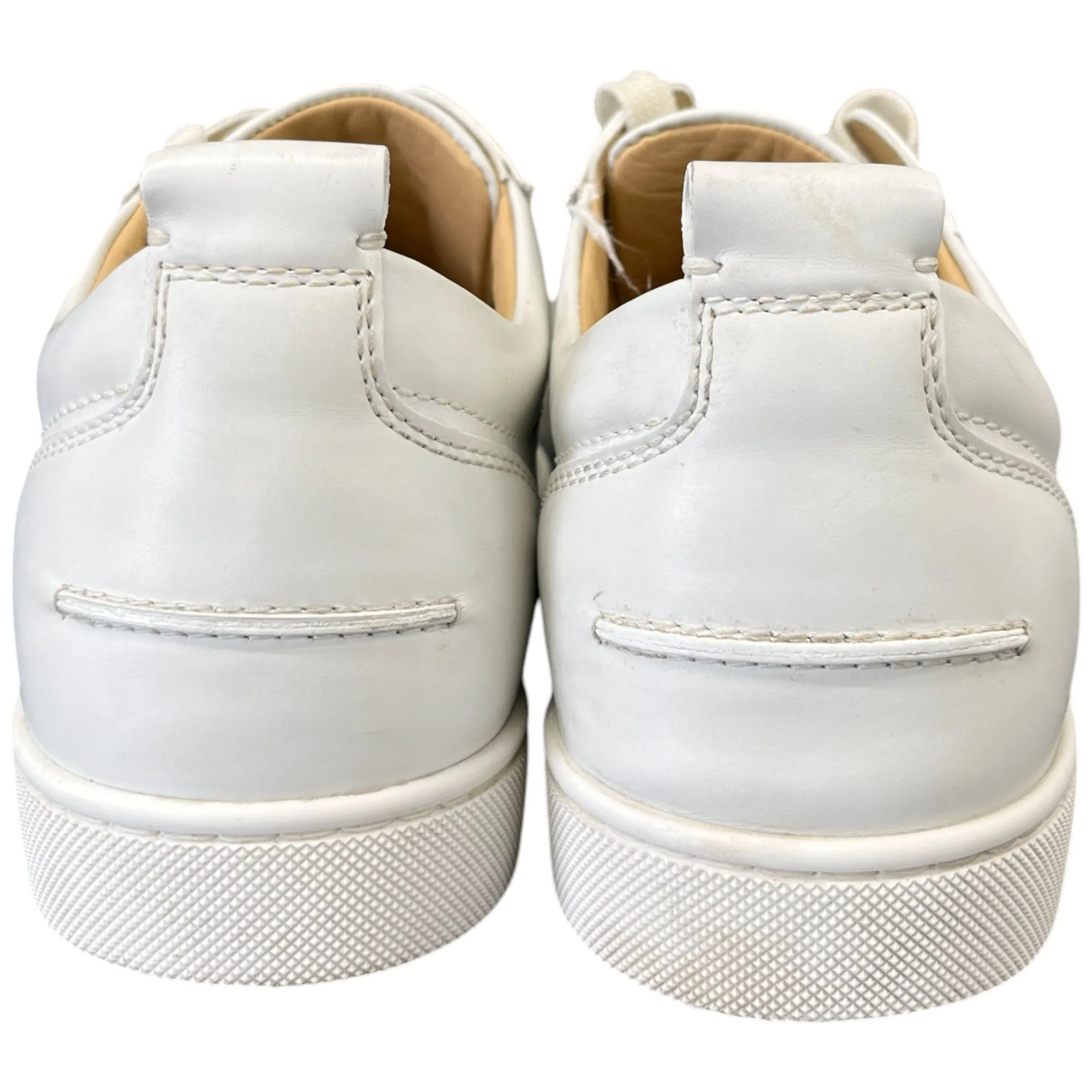 Men's Louis Junior Spikes Flat Low Trainers White Size EU 41.5 / UK 7.5
