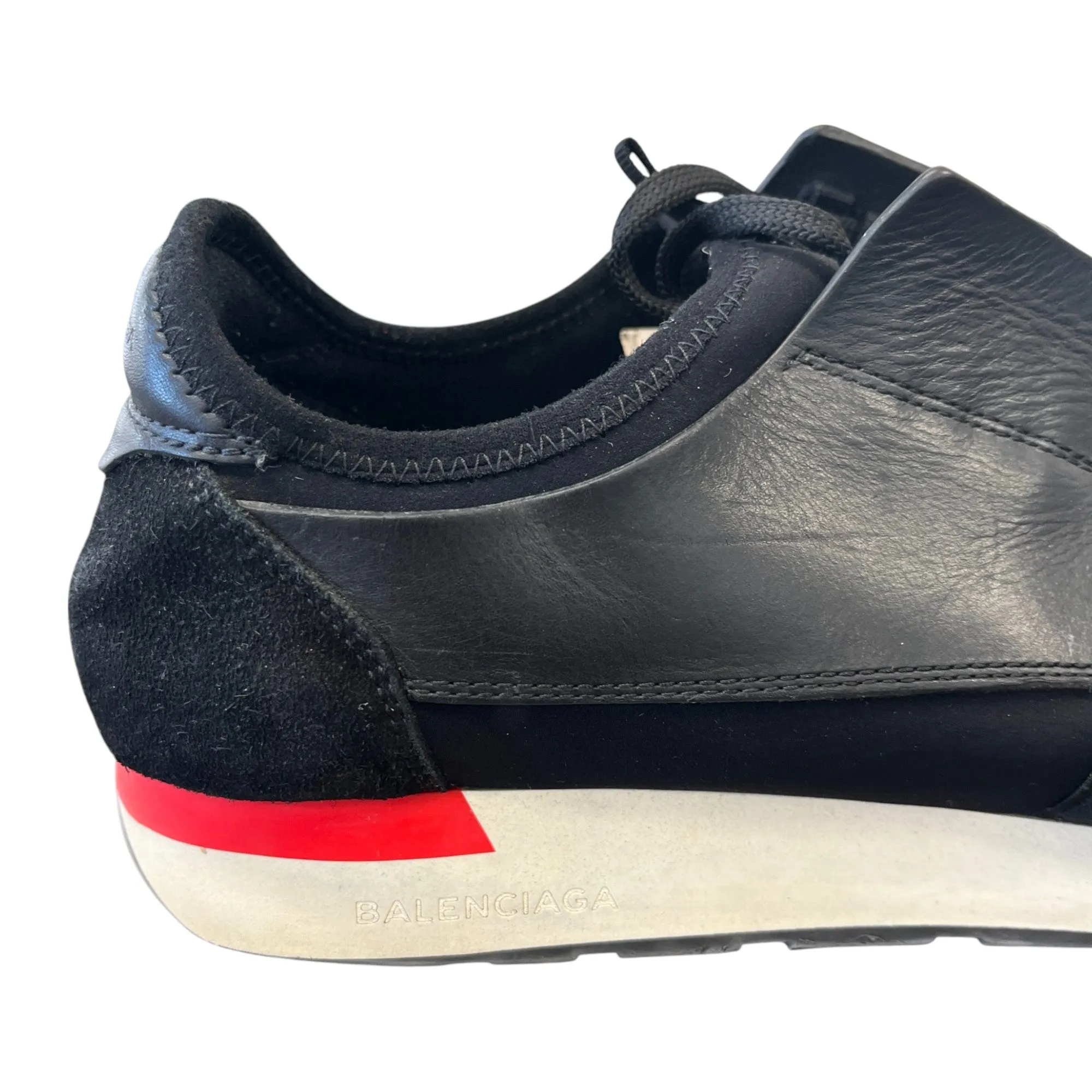 Men's Race Runner Low Trainers Black Size EU 42 / UK 8