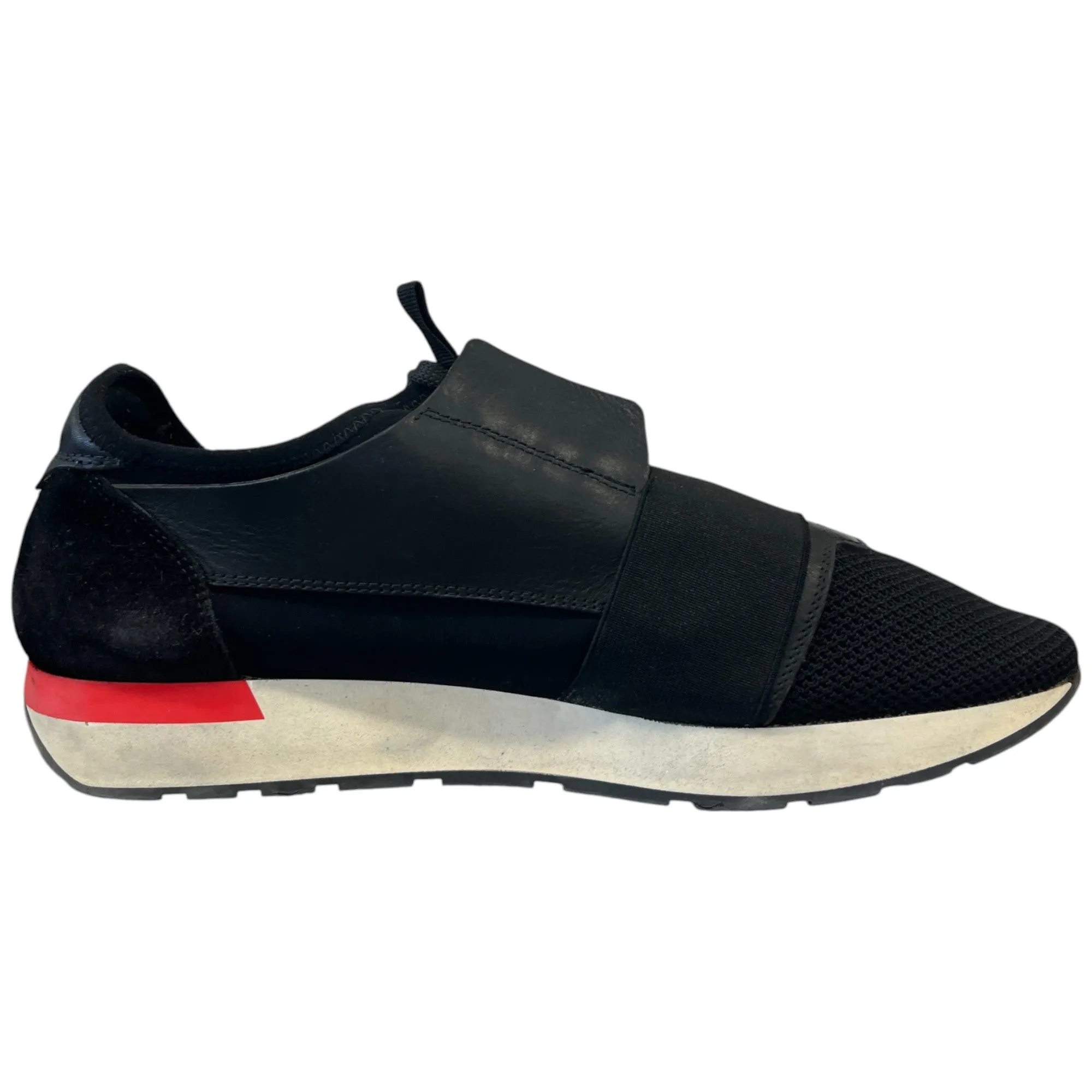 Men's Race Runner Low Trainers Black Size EU 42 / UK 8
