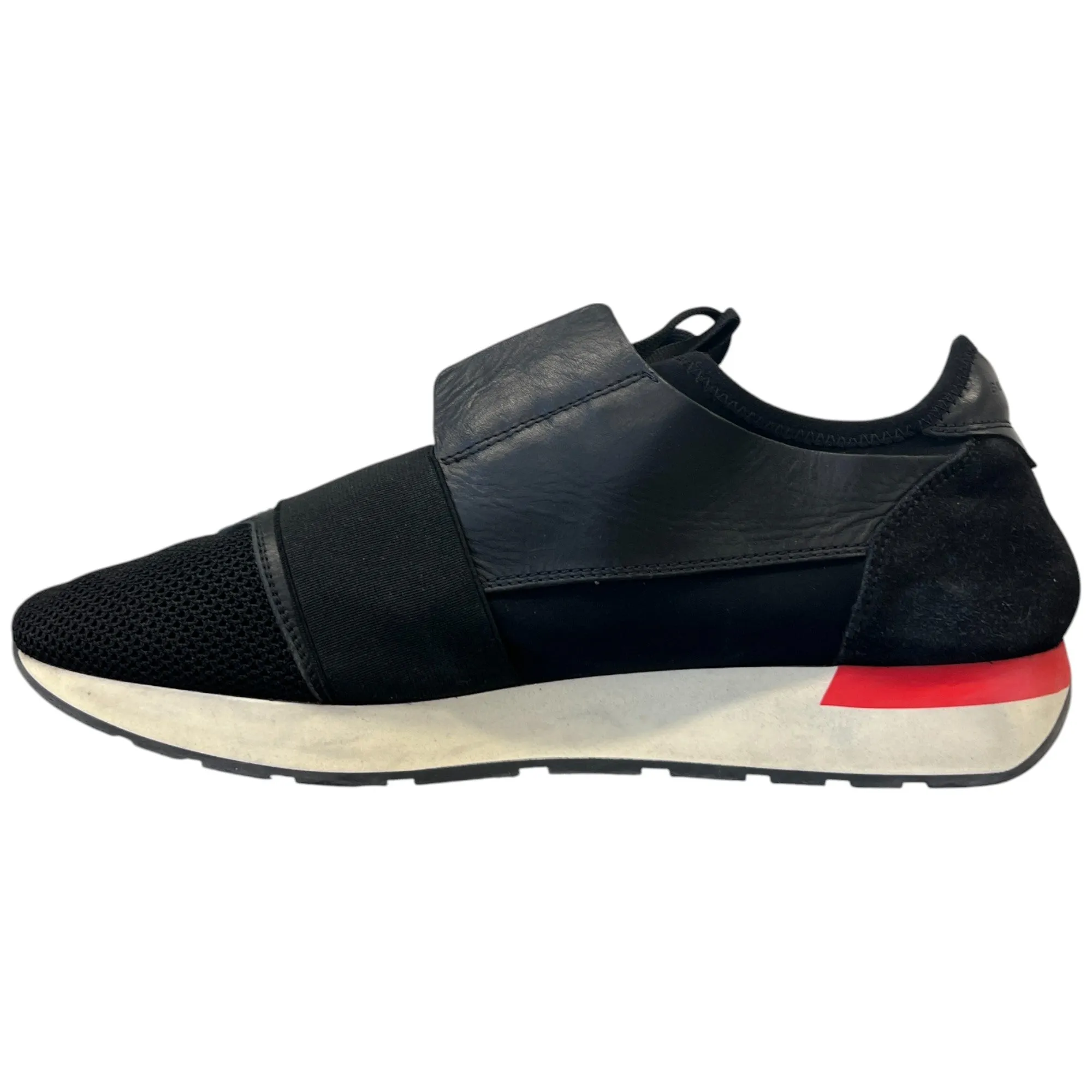 Men's Race Runner Low Trainers Black Size EU 42 / UK 8