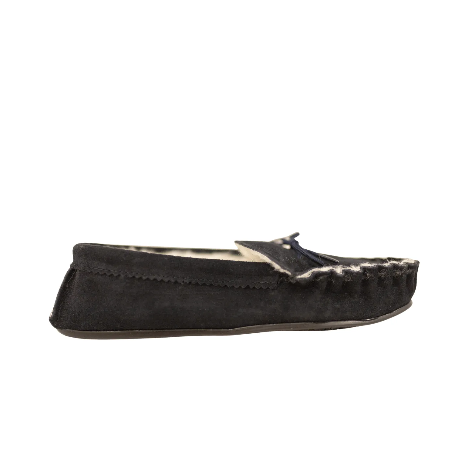 Mens Wool Lined Moccasin