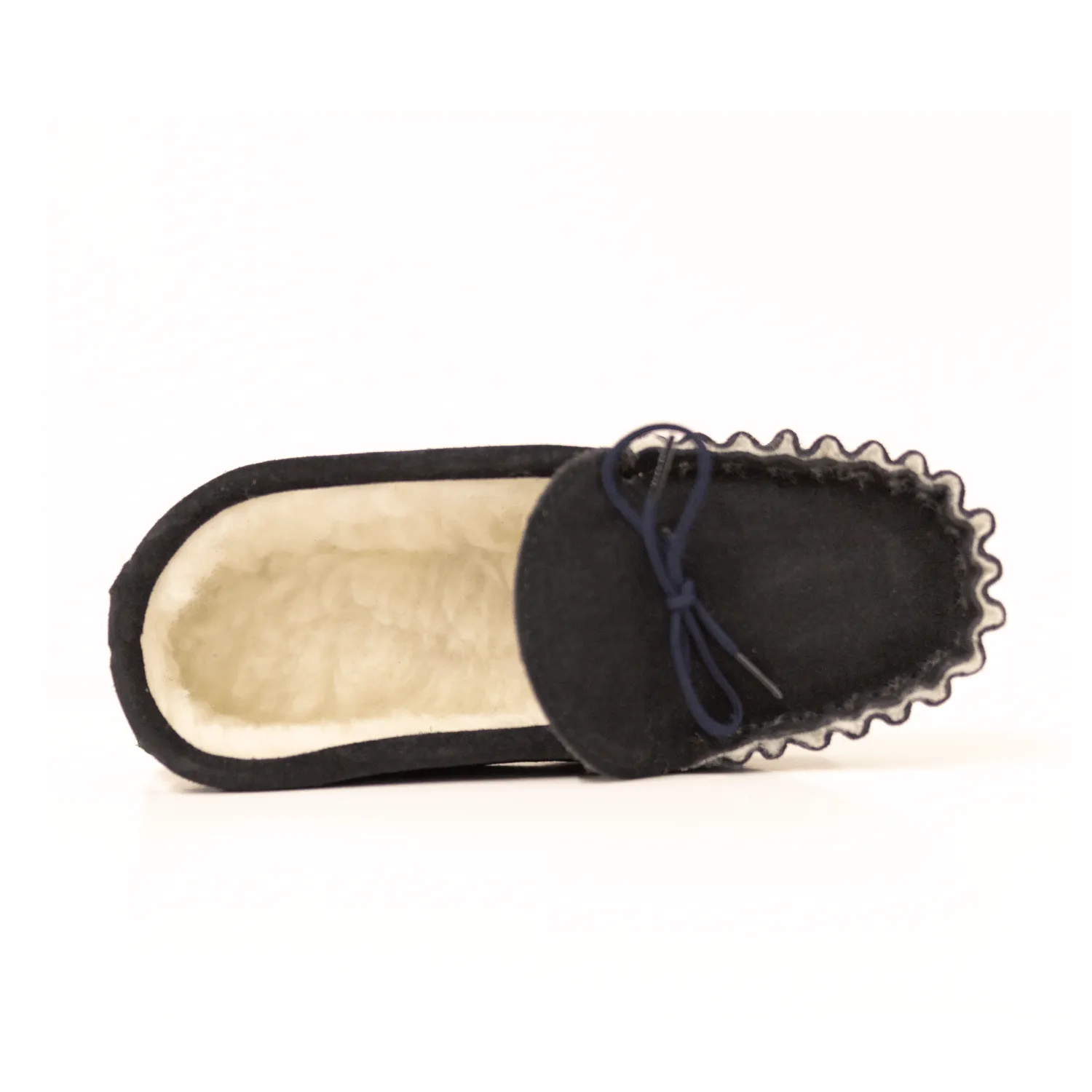 Mens Wool Lined Moccasin