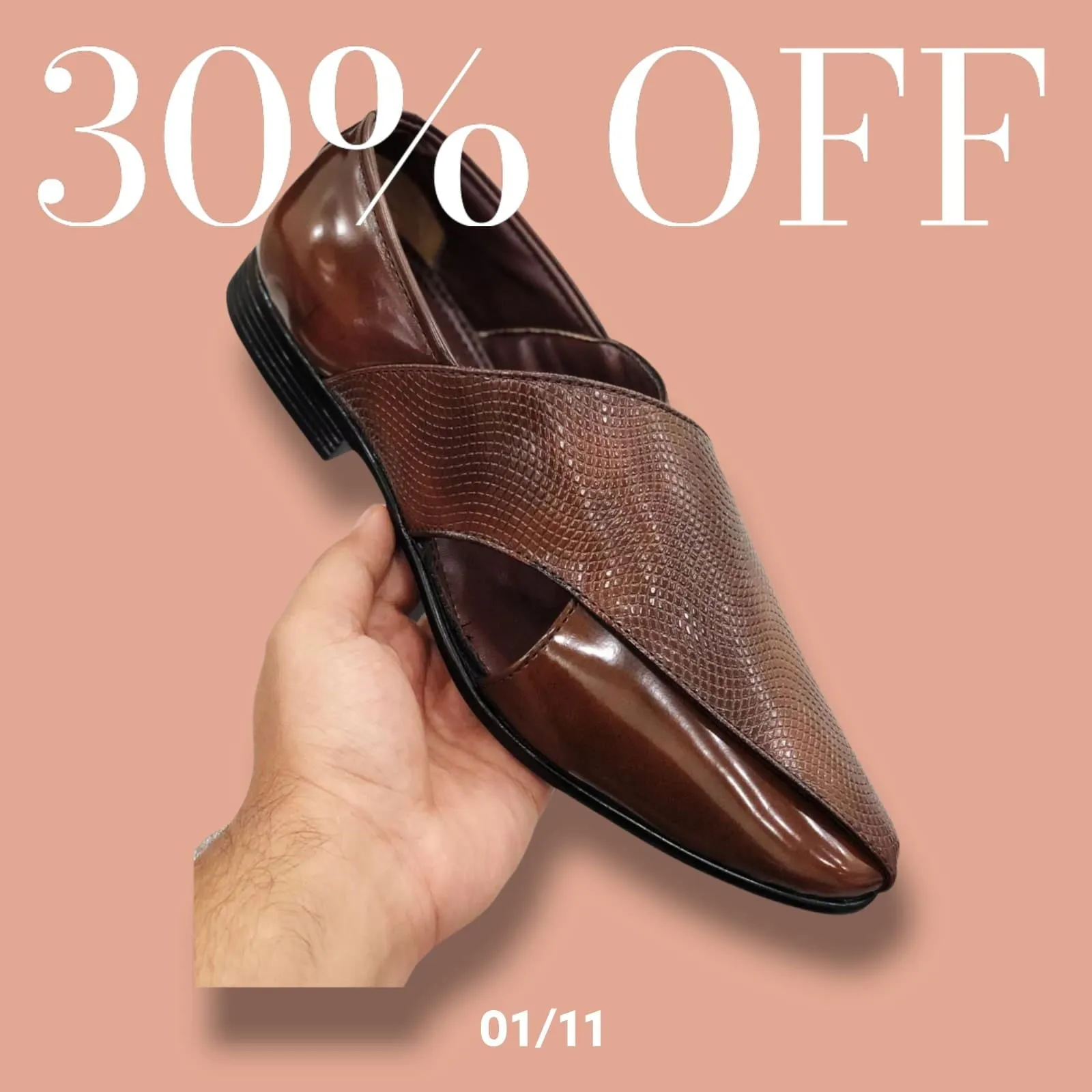 New Stylish Peshawari Sandal Loafer For Wedding and Casual Wear For Men-Jackmarc