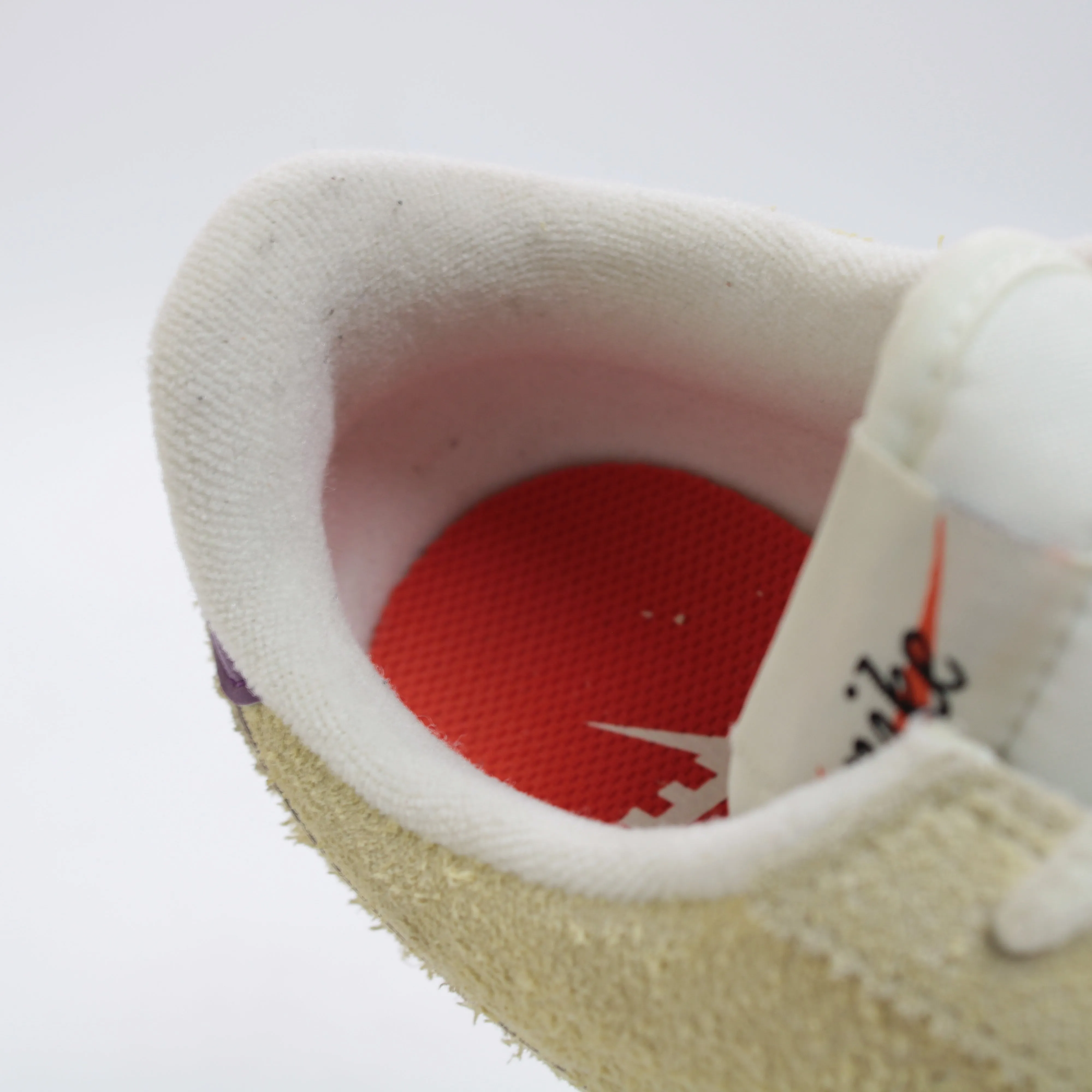 Nike Cortez Muslin Viotech Coconut Milk Black Team Orange Sail Uk Size 5