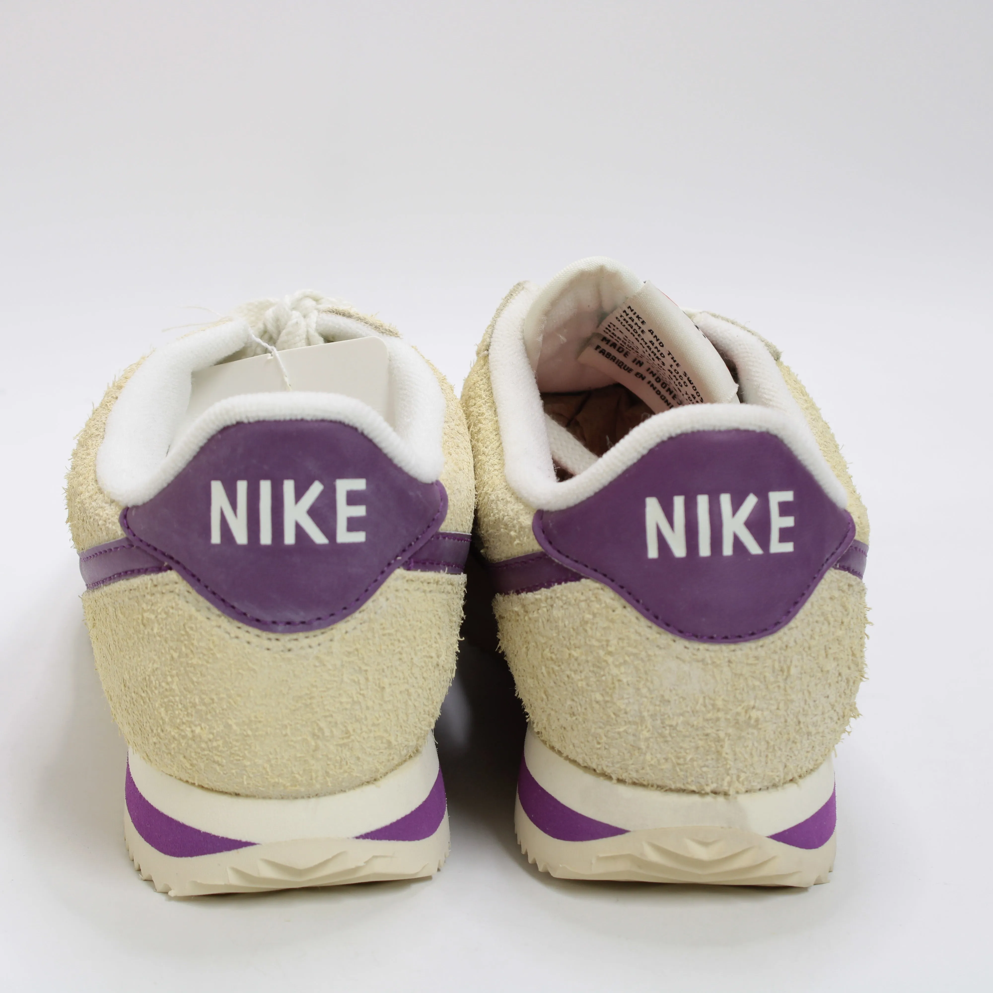 Nike Cortez Muslin Viotech Coconut Milk Black Team Orange Sail Uk Size 5