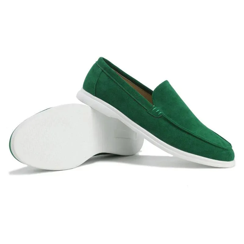 Old Money Marine Yate Suede Loafers