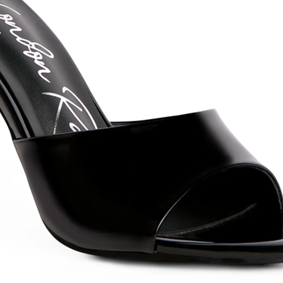 Patent PU High Heel Sandals