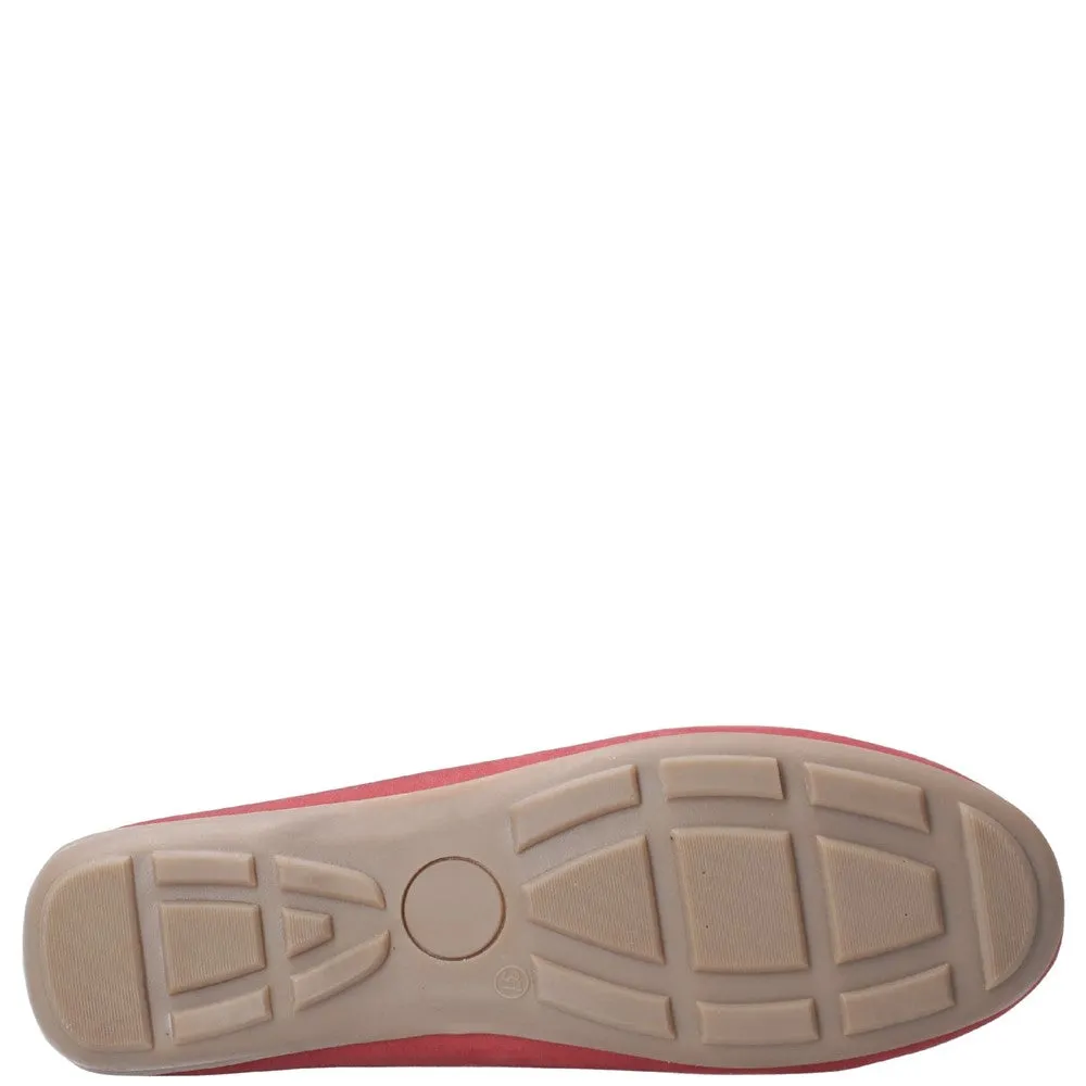 Red Maggie Slip-On Toggle Shoes